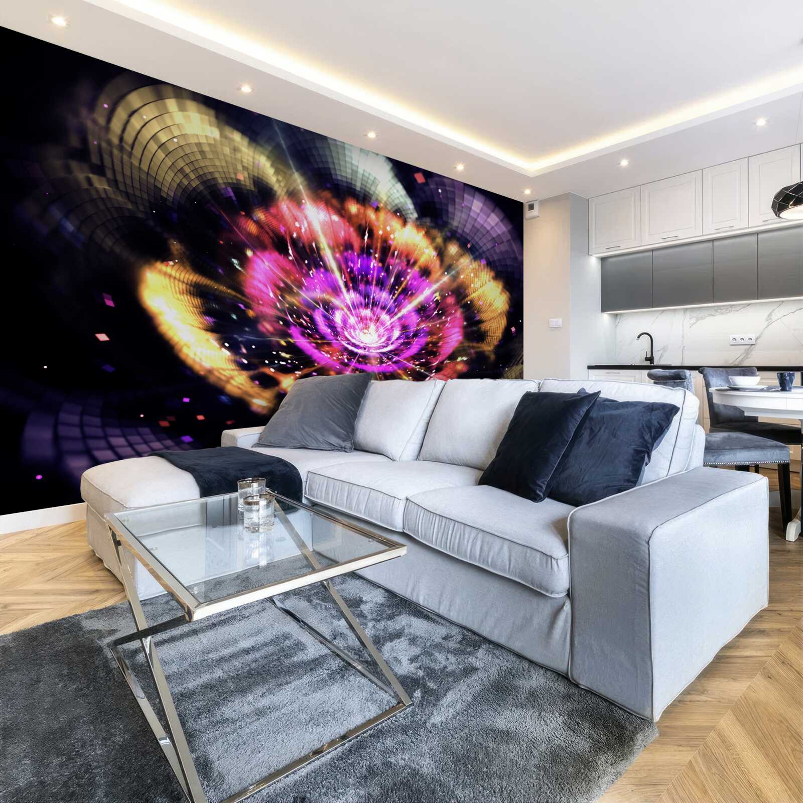 Fototapeta narodziny planety we wszechświecie