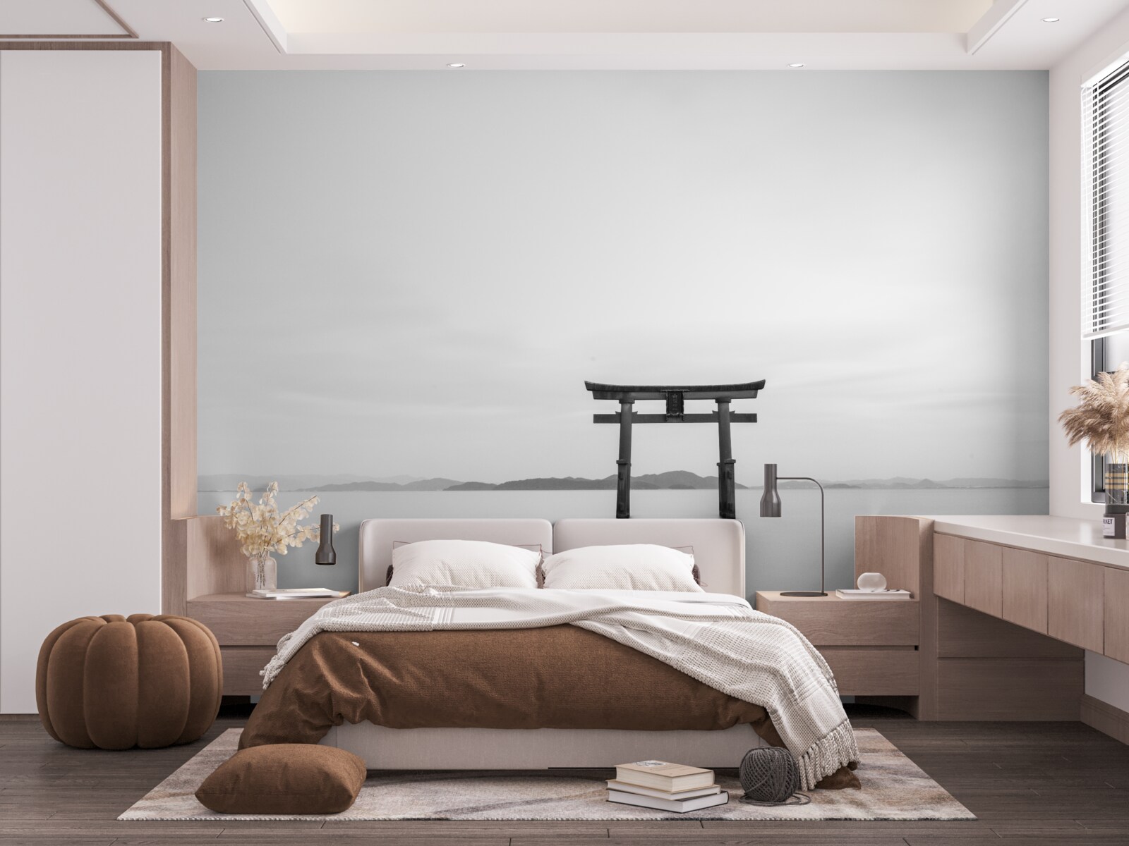 Fototapeta brama tori w oceanie