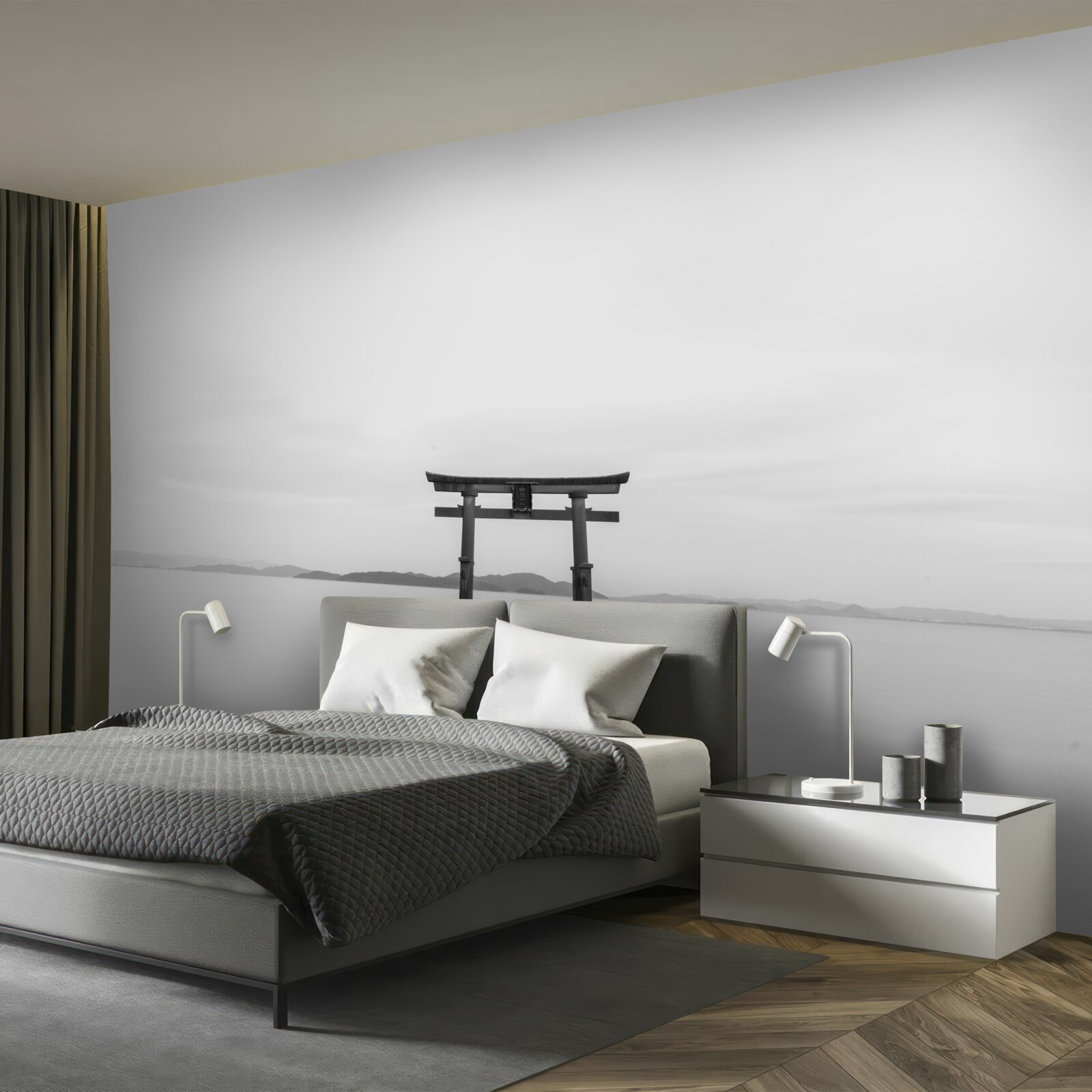 Fototapeta brama tori w oceanie