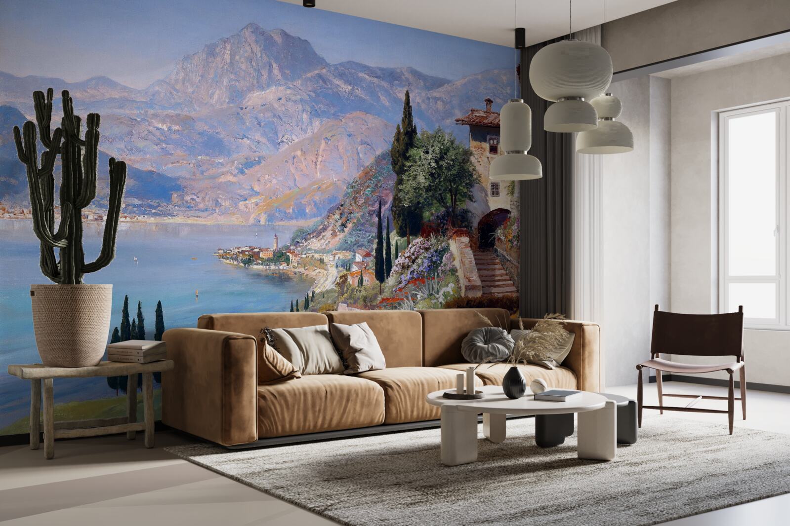 Fototapeta Śródziemnomorski krajobraz w kolorach