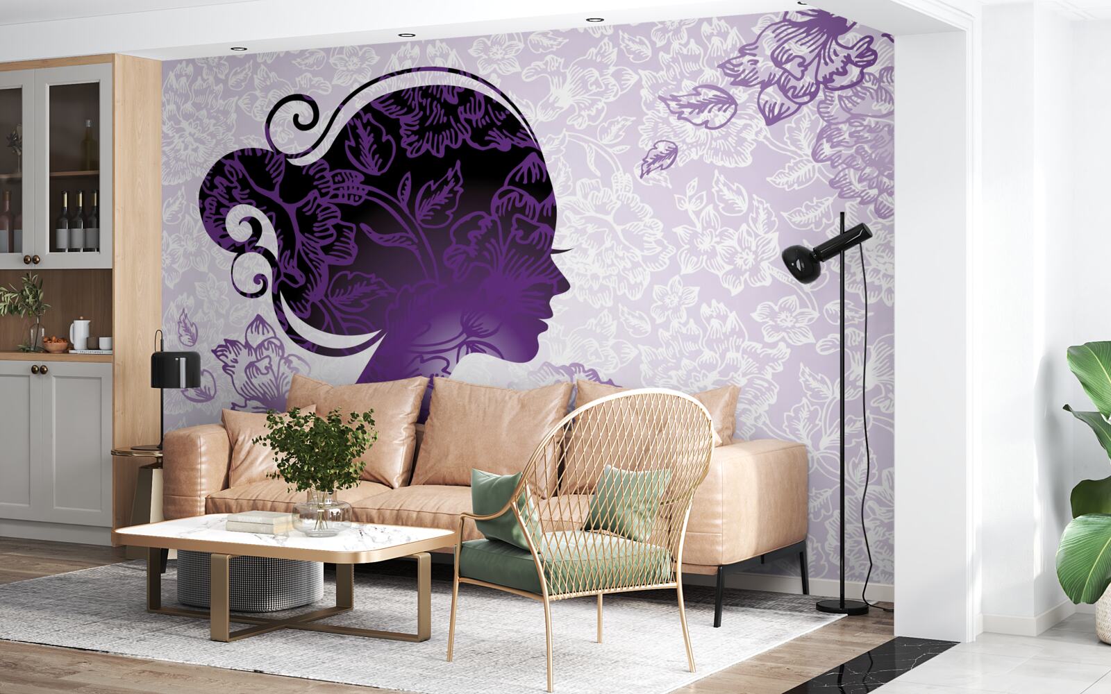 Fototapeta wizerunek dziewczyny jest niejednoznaczny