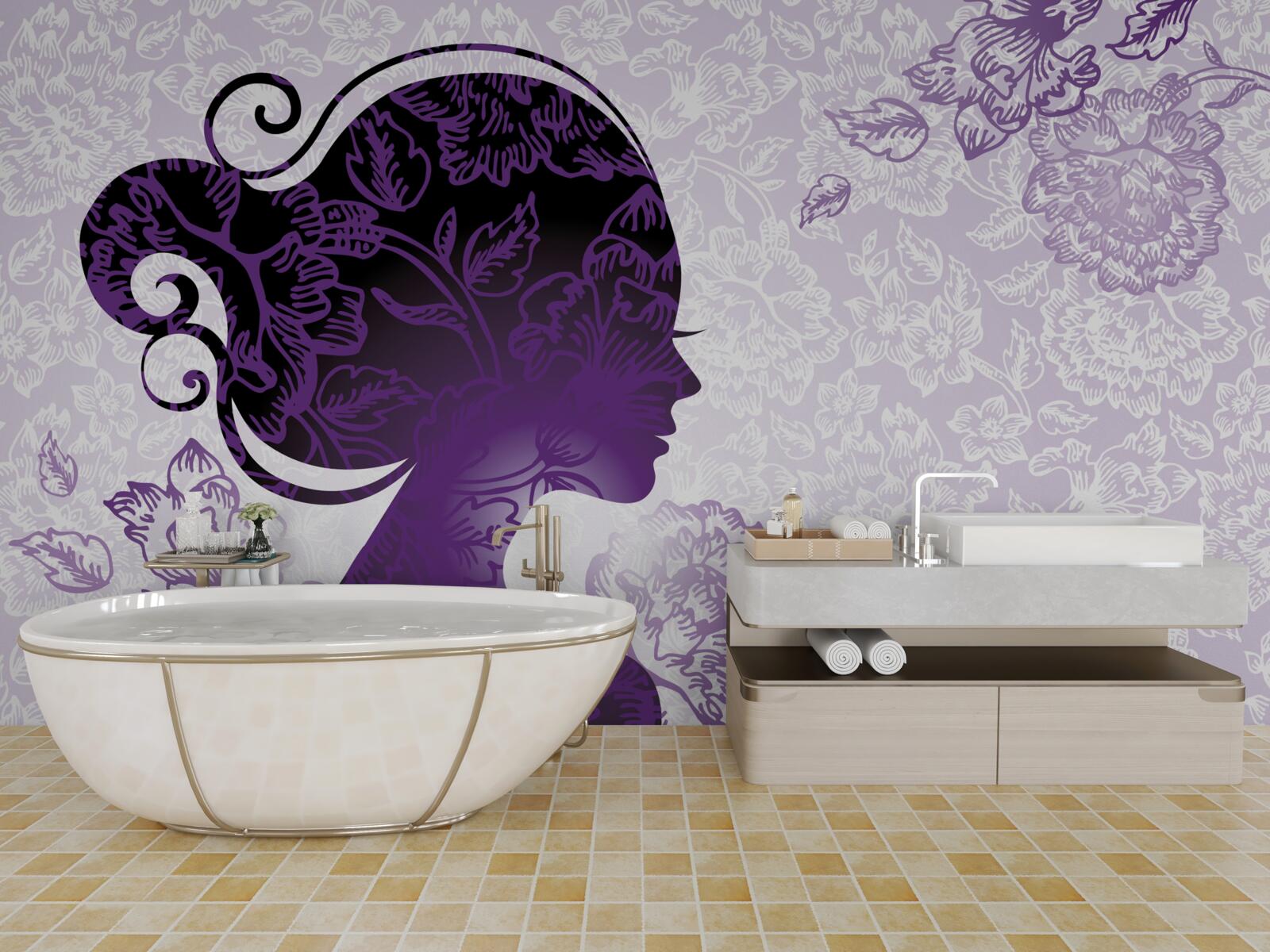 Fototapeta wizerunek dziewczyny jest niejednoznaczny