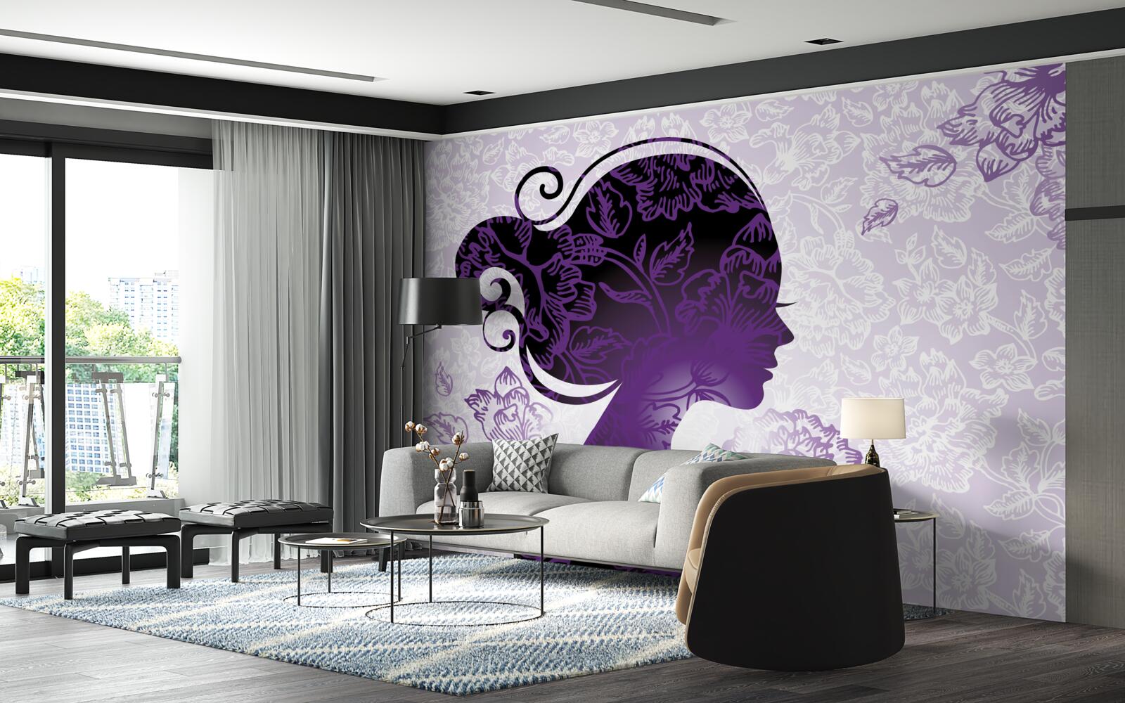 Fototapeta wizerunek dziewczyny jest niejednoznaczny