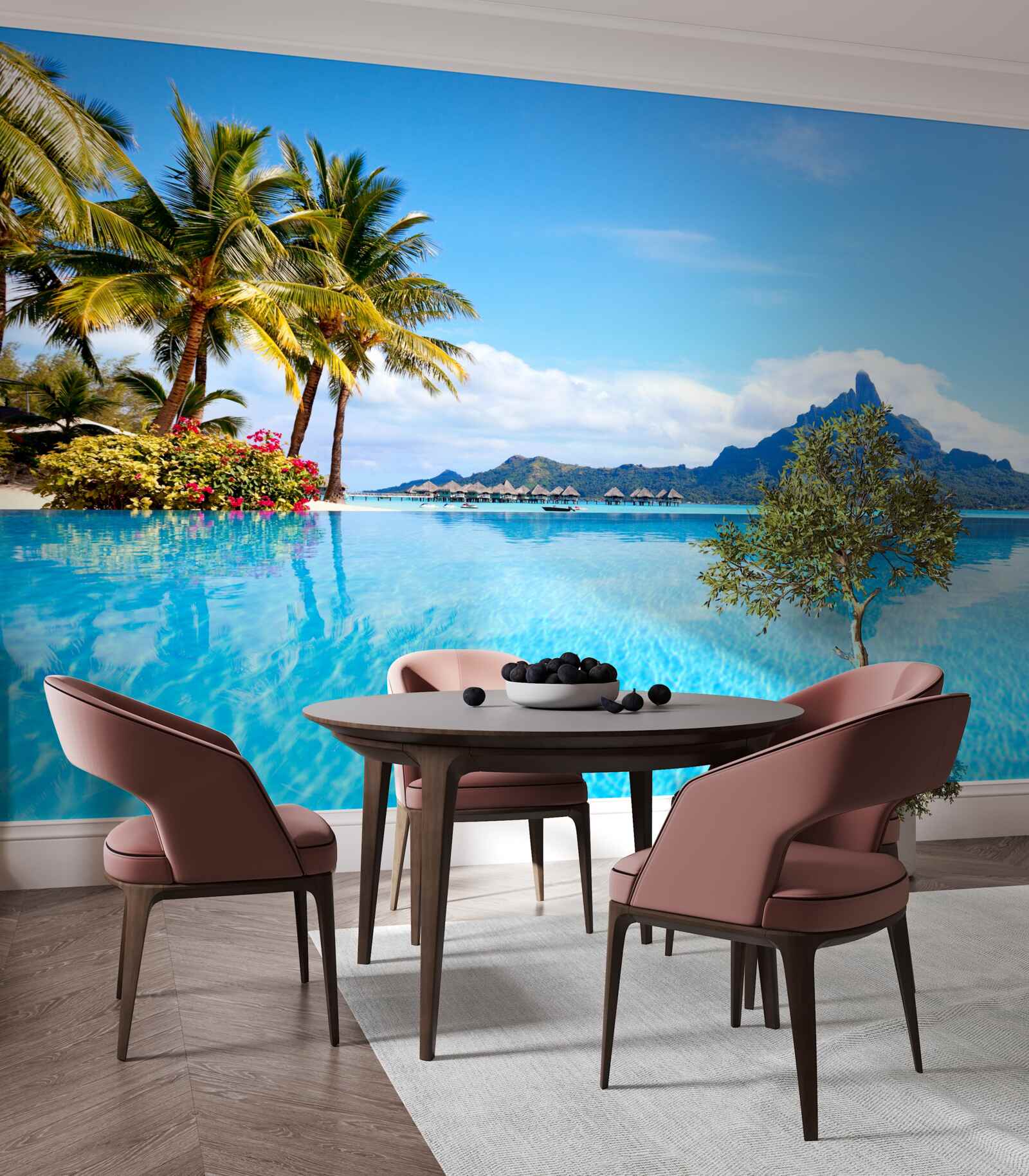 Fototapeta spokój ducha w siedzibie niebiańskiej błogości