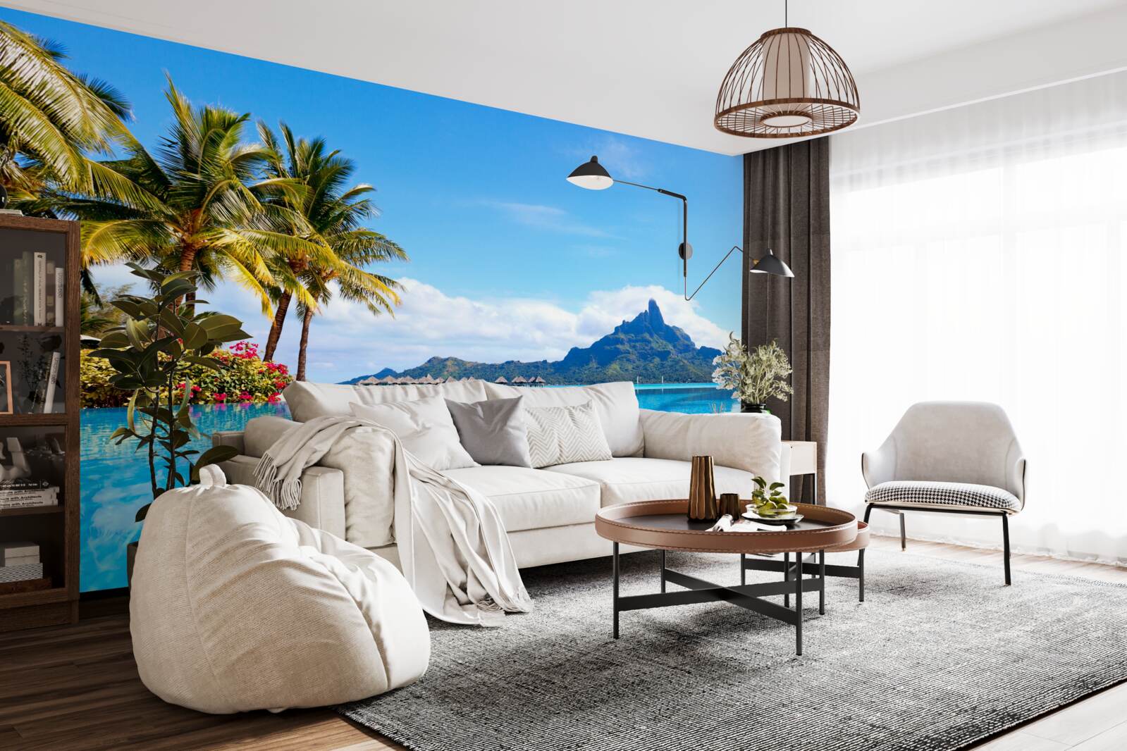 Fototapeta spokój ducha w siedzibie niebiańskiej błogości