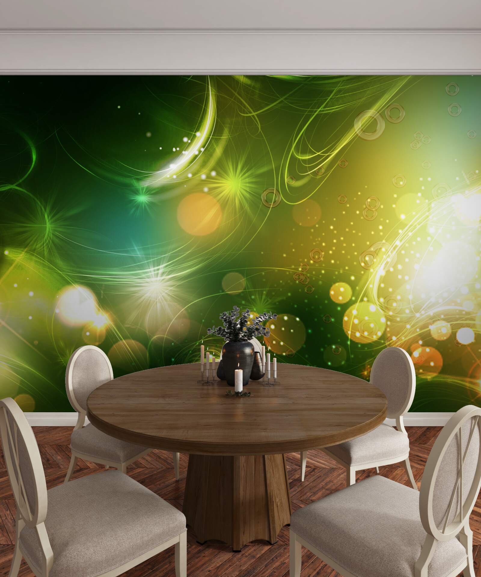 Fototapeta galaktyki i planety