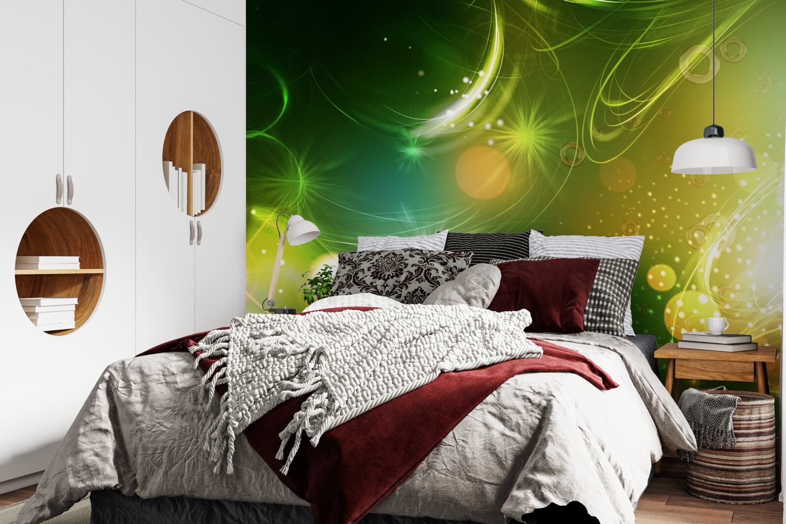 Fototapeta galaktyki i planety