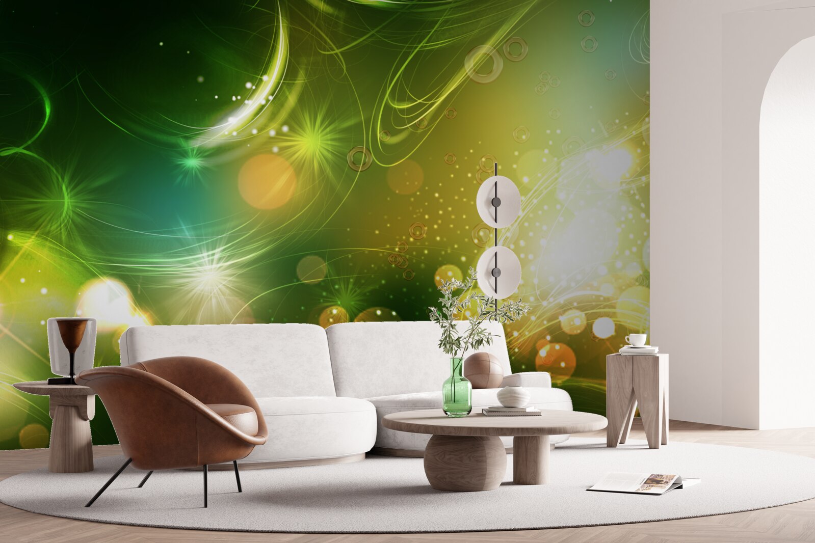 Fototapeta galaktyki i planety