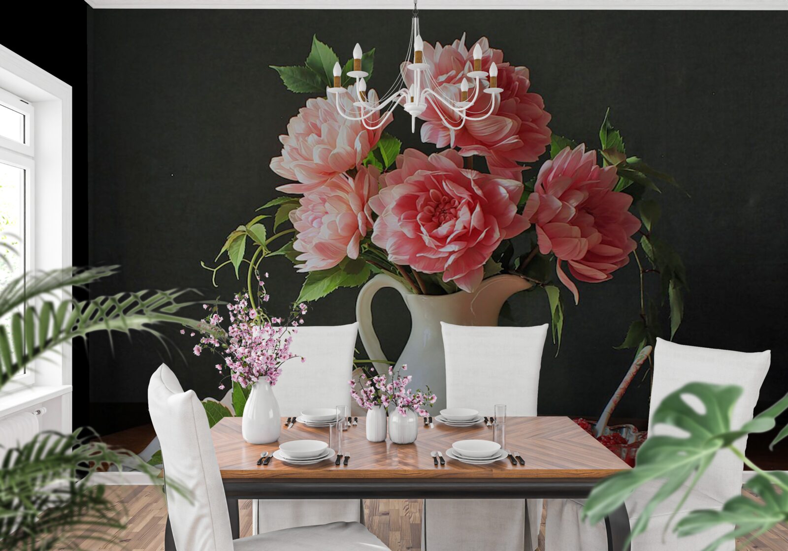 Fototapeta Żywy bukiet w martwej naturze