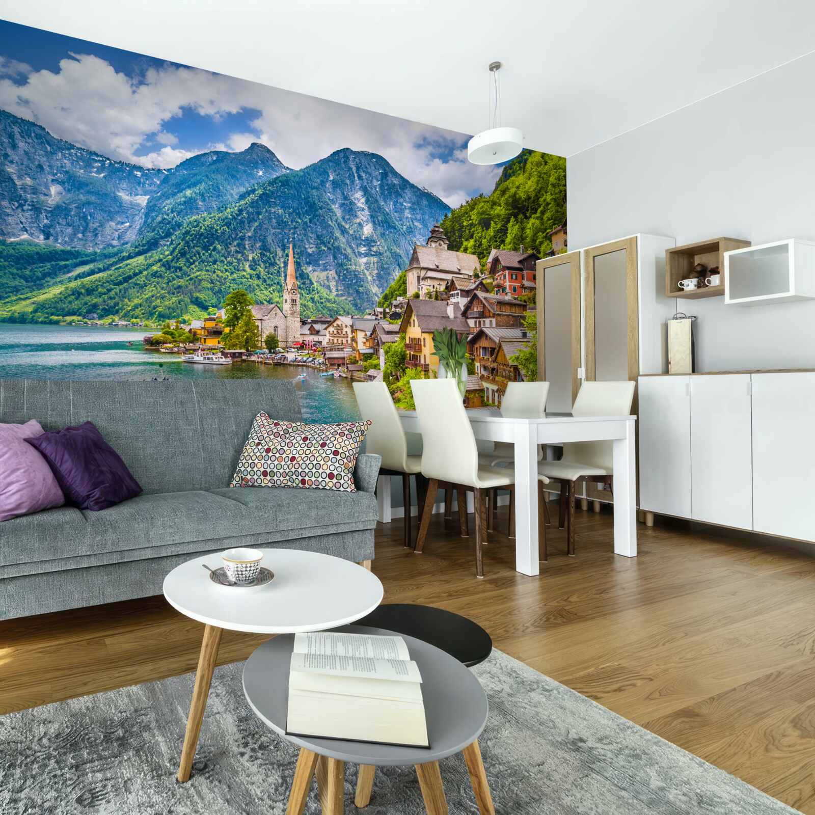 Fototapeta niesamowite hallstatt w austrii