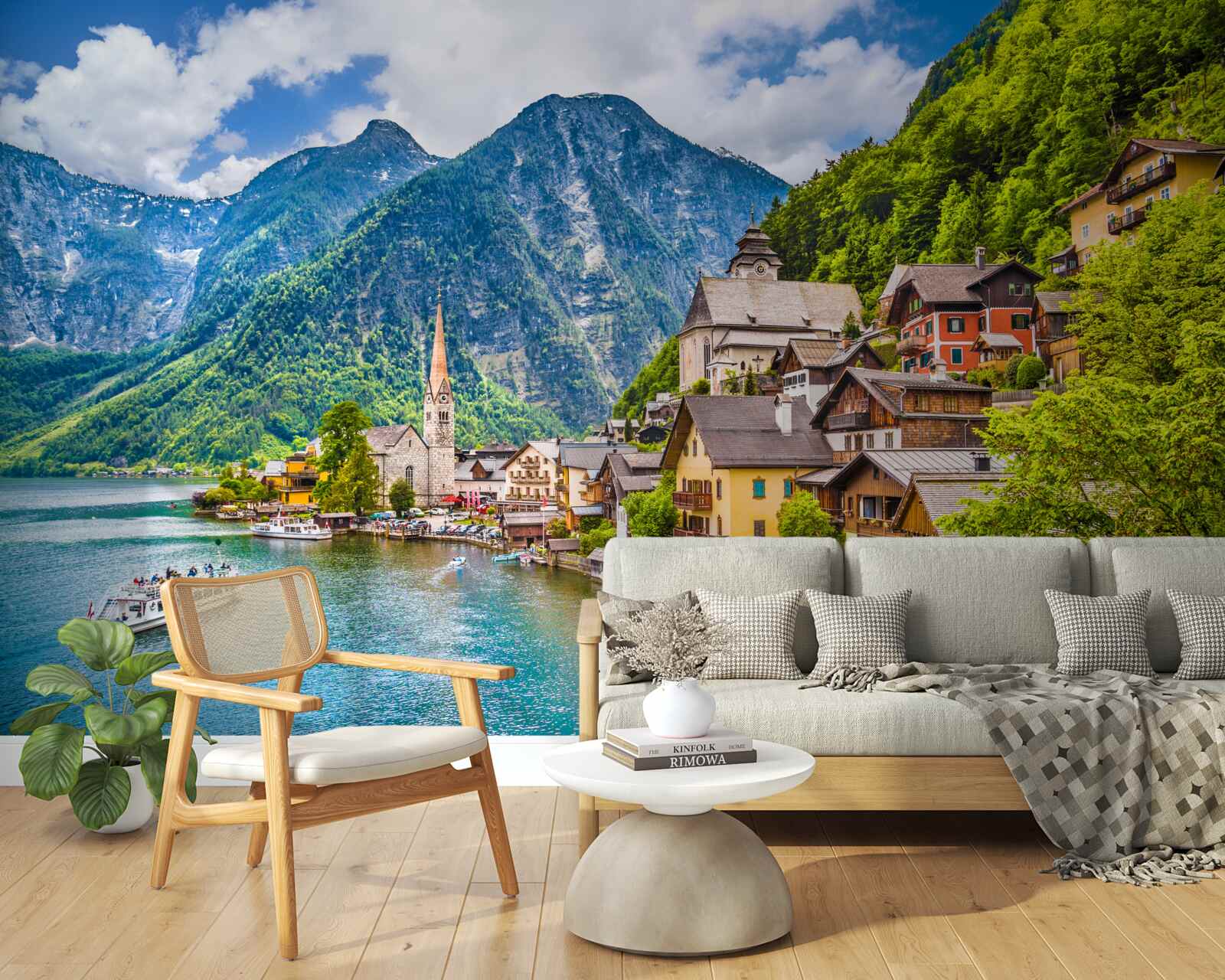 Fototapeta niesamowite hallstatt w austrii