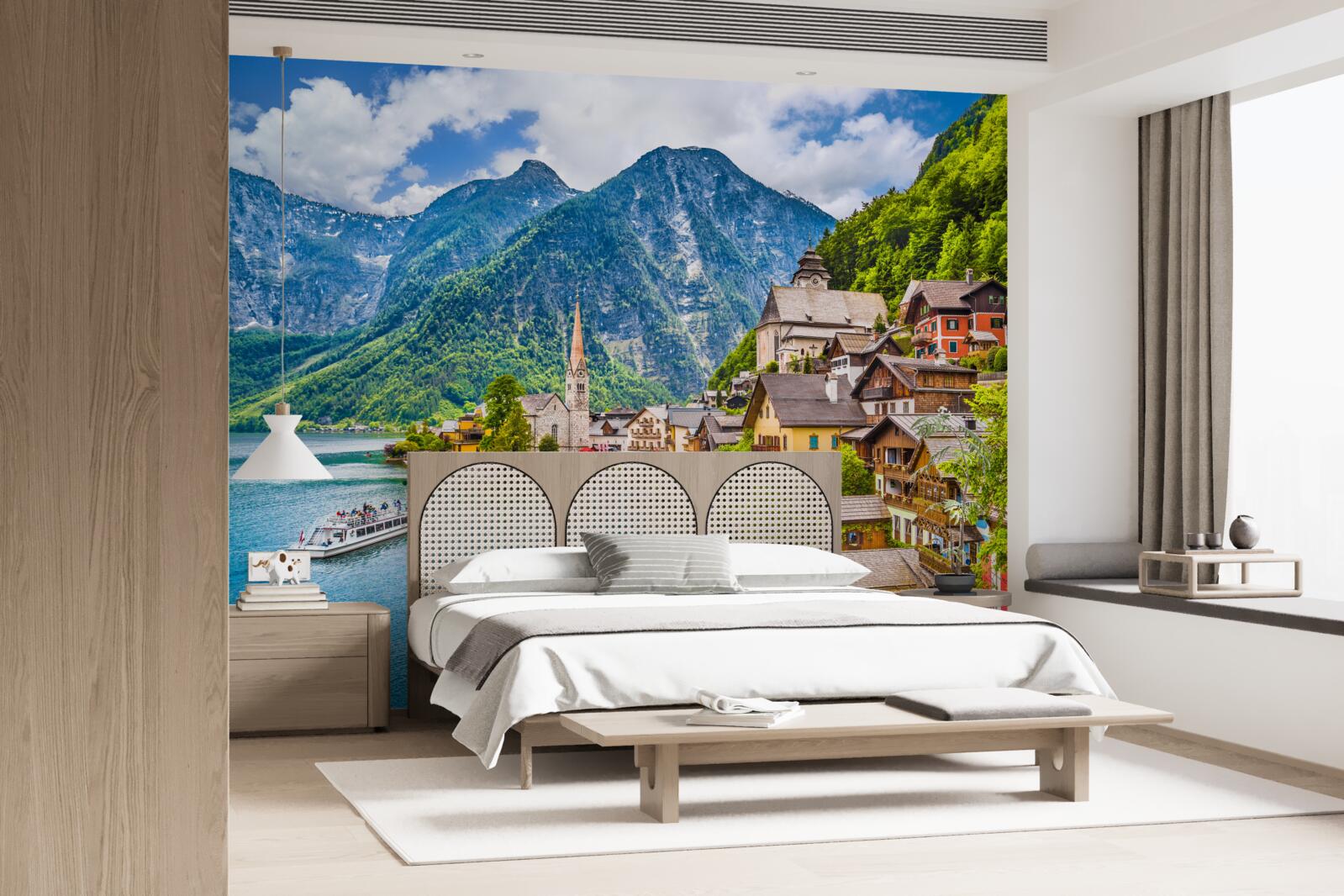 Fototapeta niesamowite hallstatt w austrii