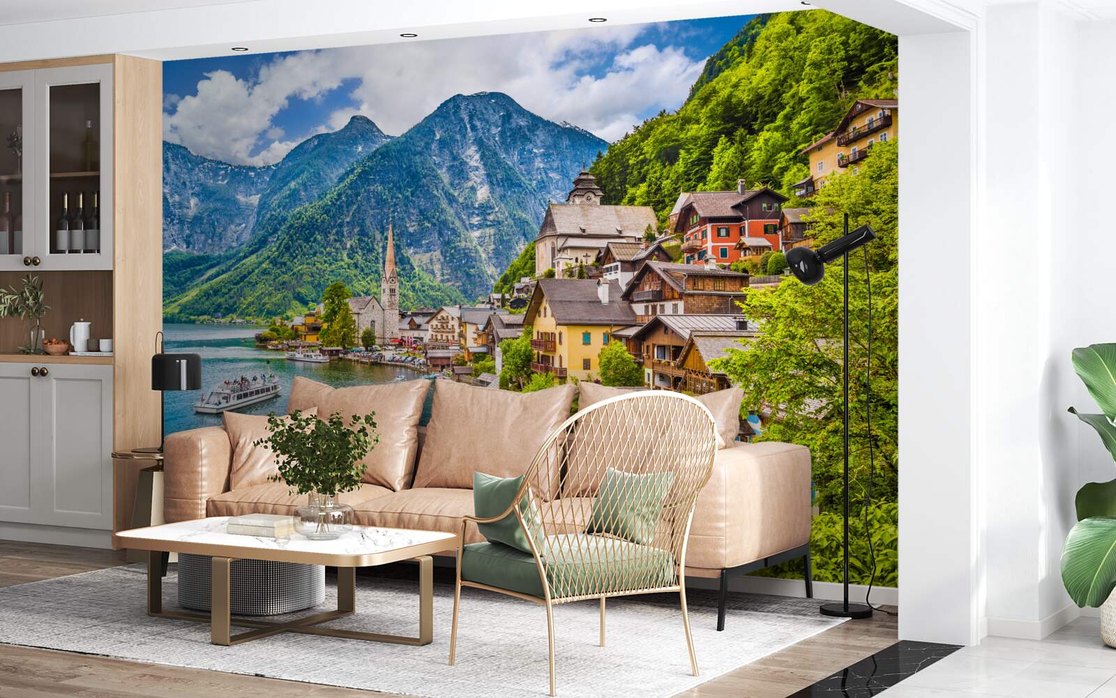 Fototapeta niesamowite hallstatt w austrii