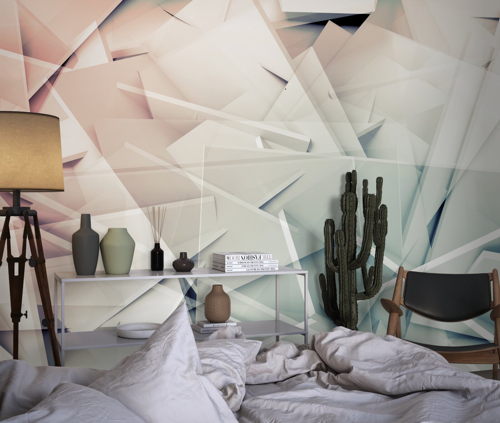 Fototapeta gradalne odłamki szkła