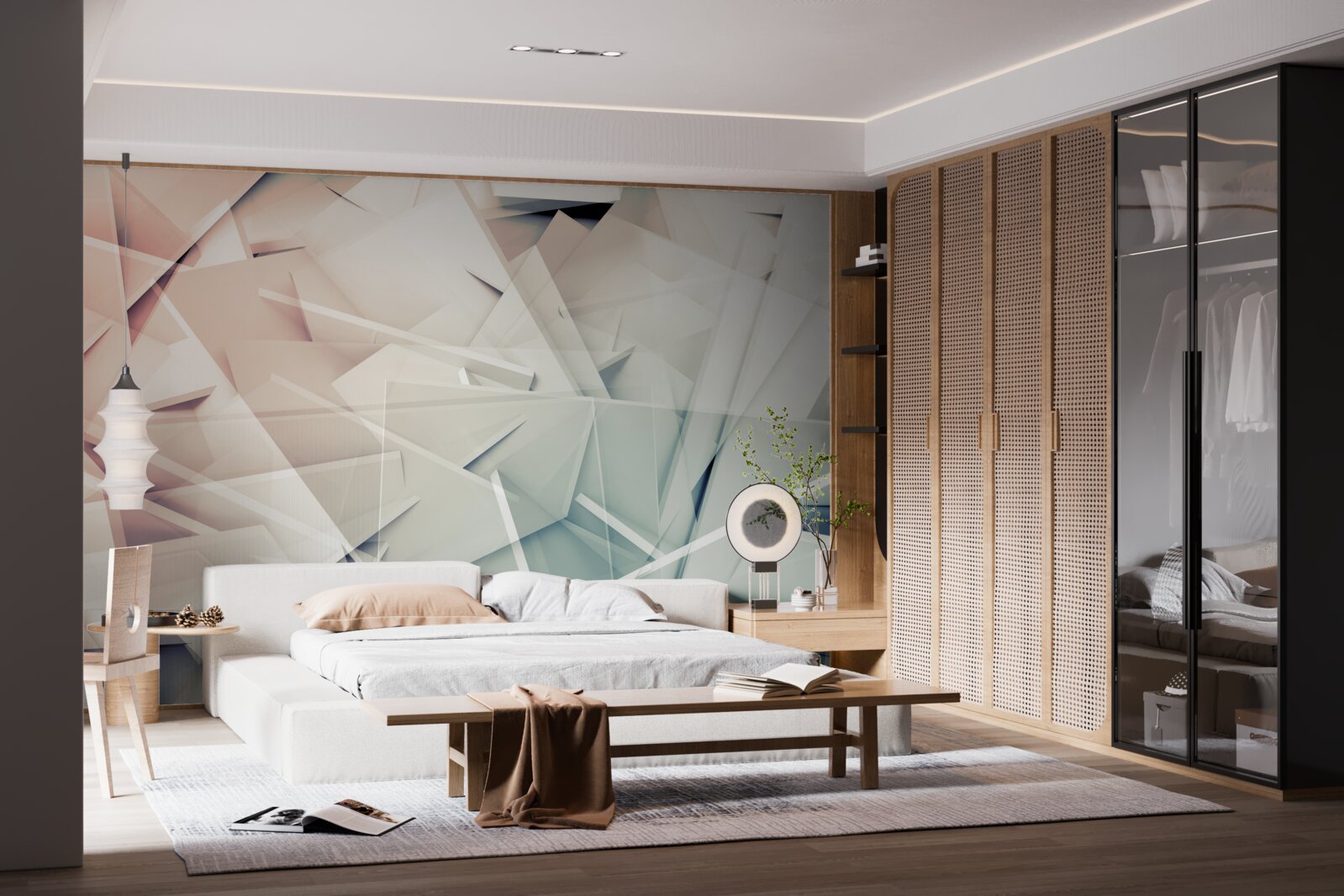 Fototapeta gradalne odłamki szkła