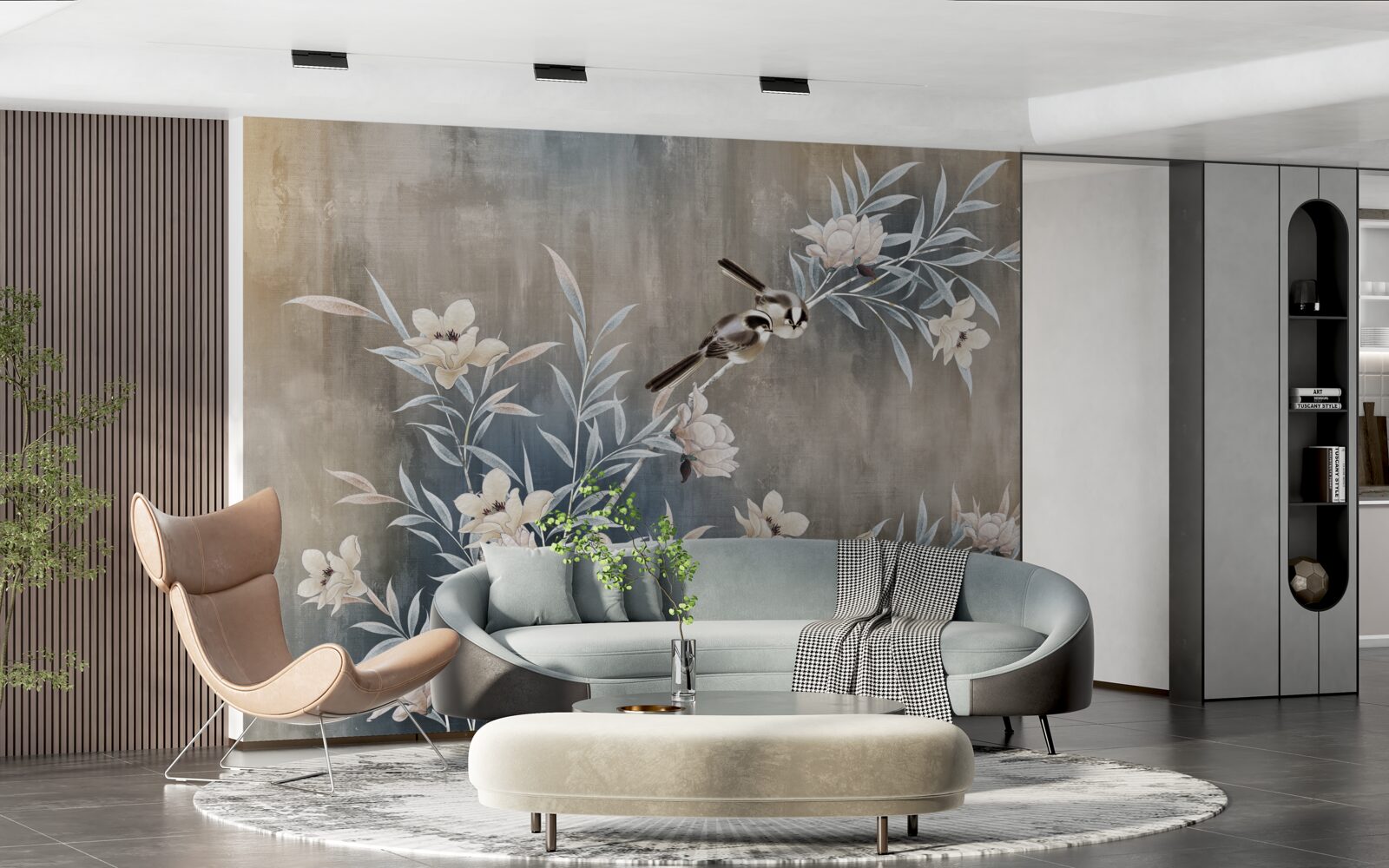 Fototapeta jesienne kwiaty łąkowe