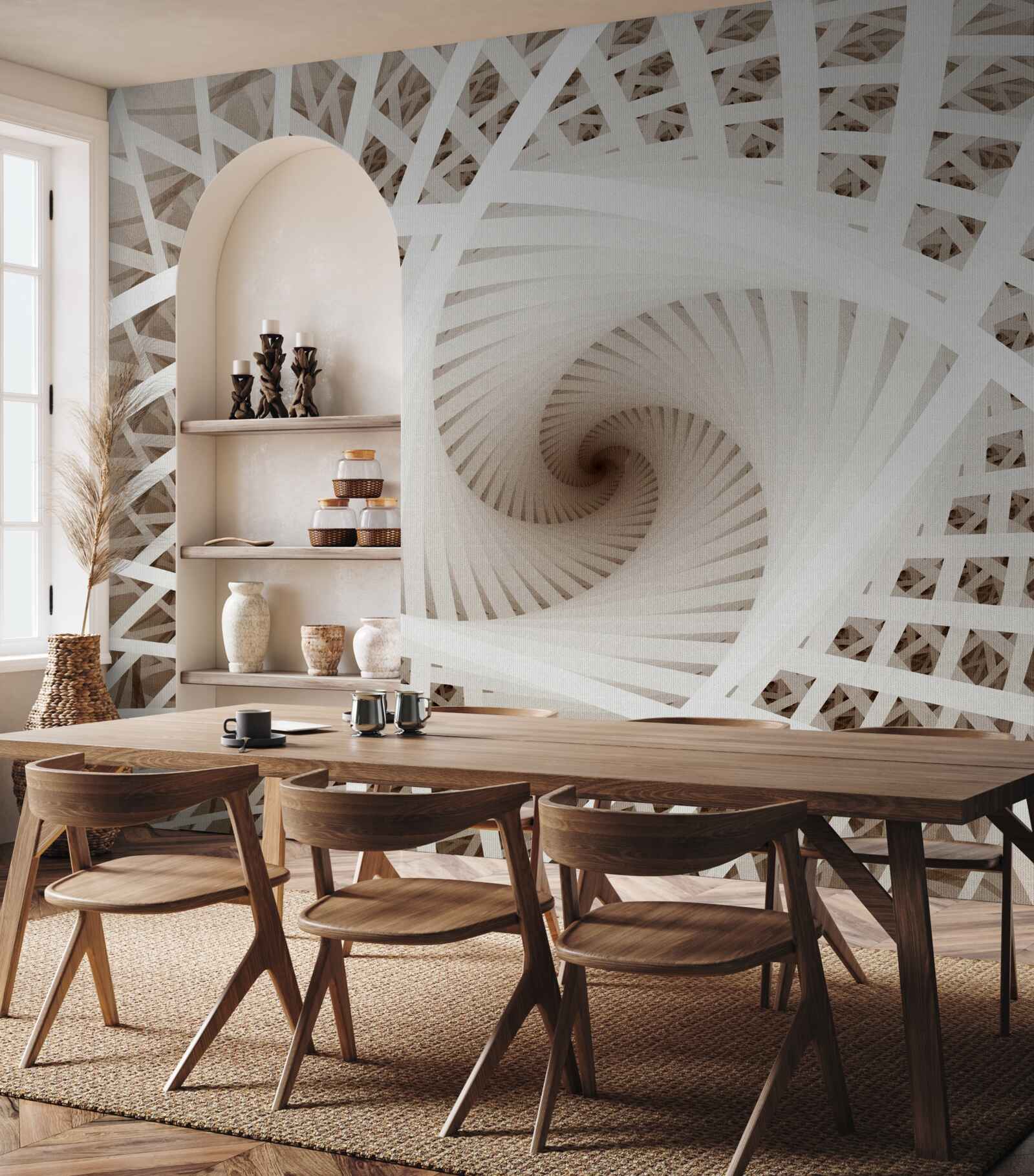 Fototapeta wirujący abstrakcyjny punkt widzenia