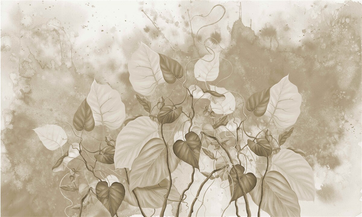 Fototapeta poranek na łące spowity jest mgłą