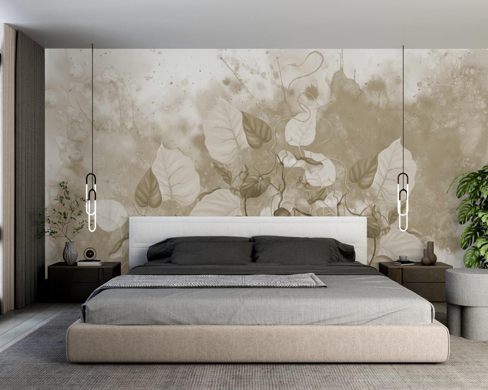 Fototapeta poranek na łące spowity jest mgłą