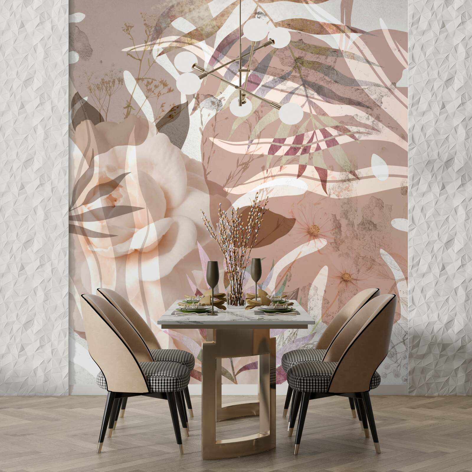 Fototapeta różnorodność tropikalnych liści