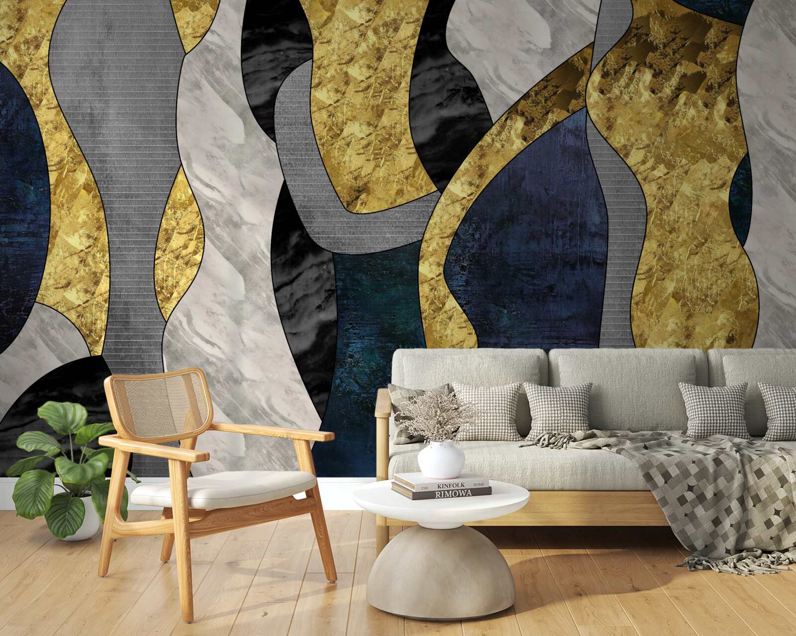 Fototapeta kobieta w płynnym żywiole