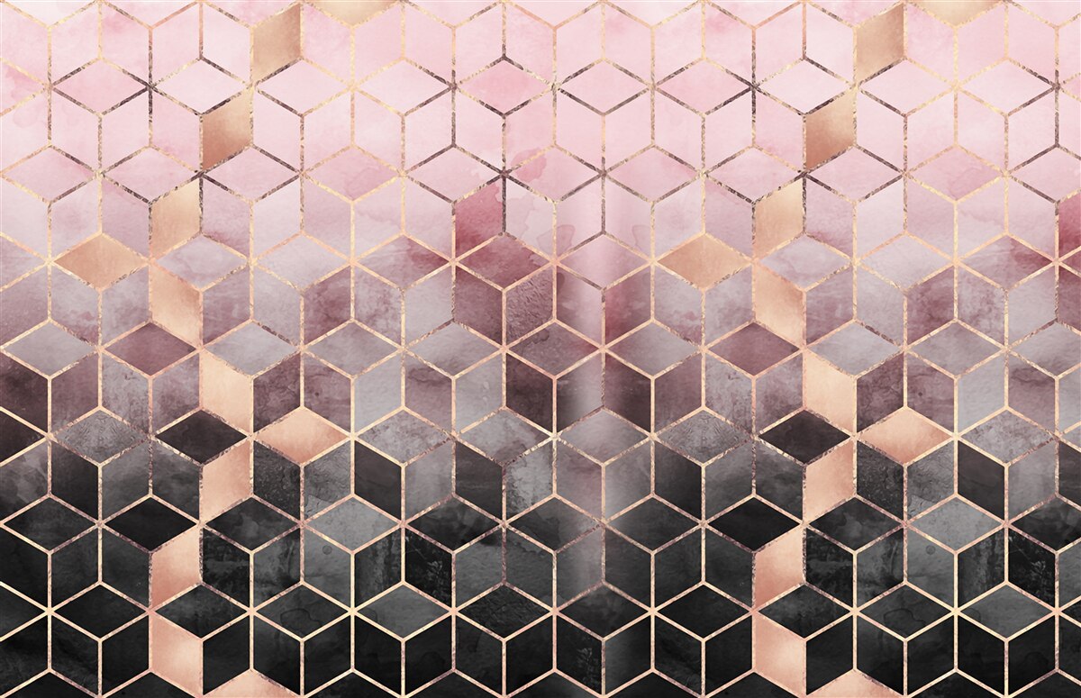 Fototapeta gradient na segmentach prostokątnych