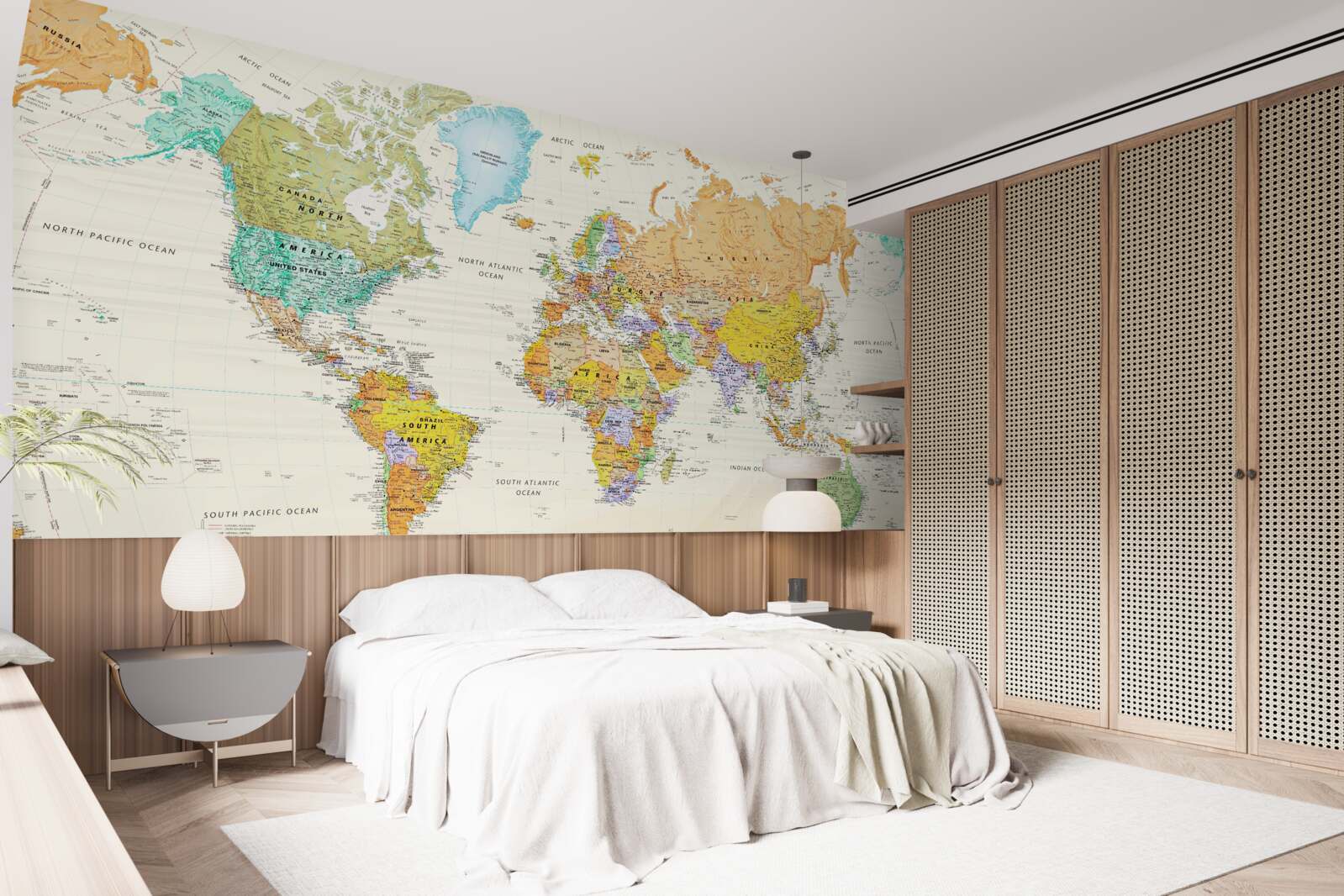 Fototapeta globalna mapa ziemi