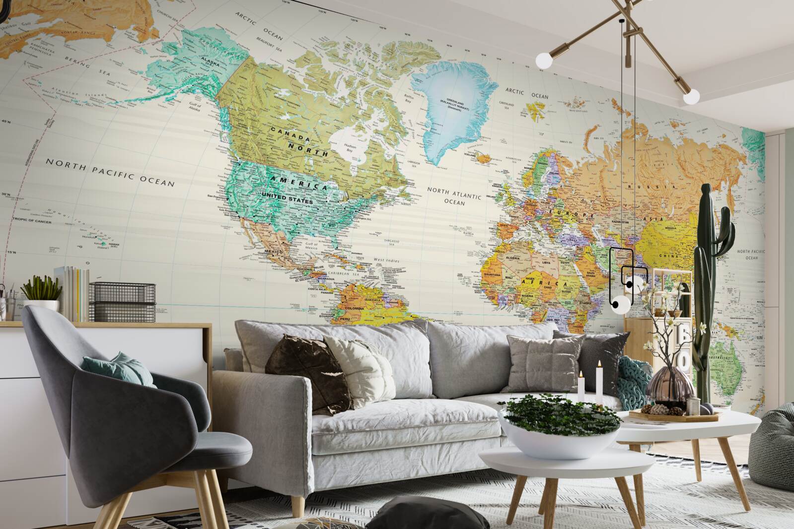 Fototapeta globalna mapa ziemi