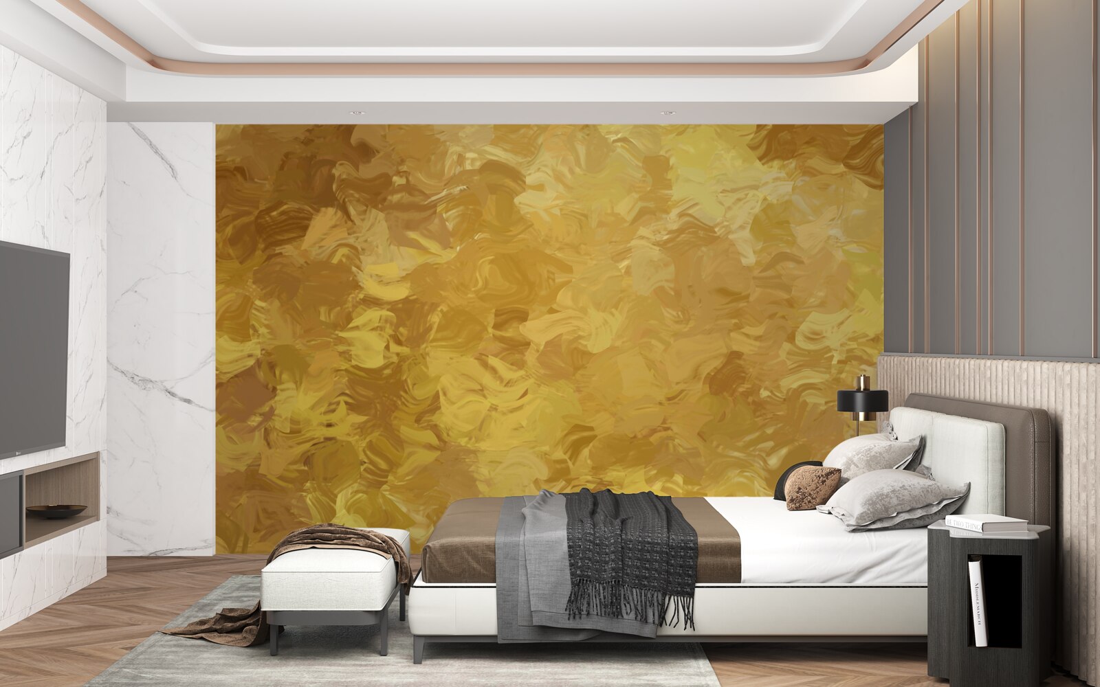 Fototapeta tło ze złotą teksturą