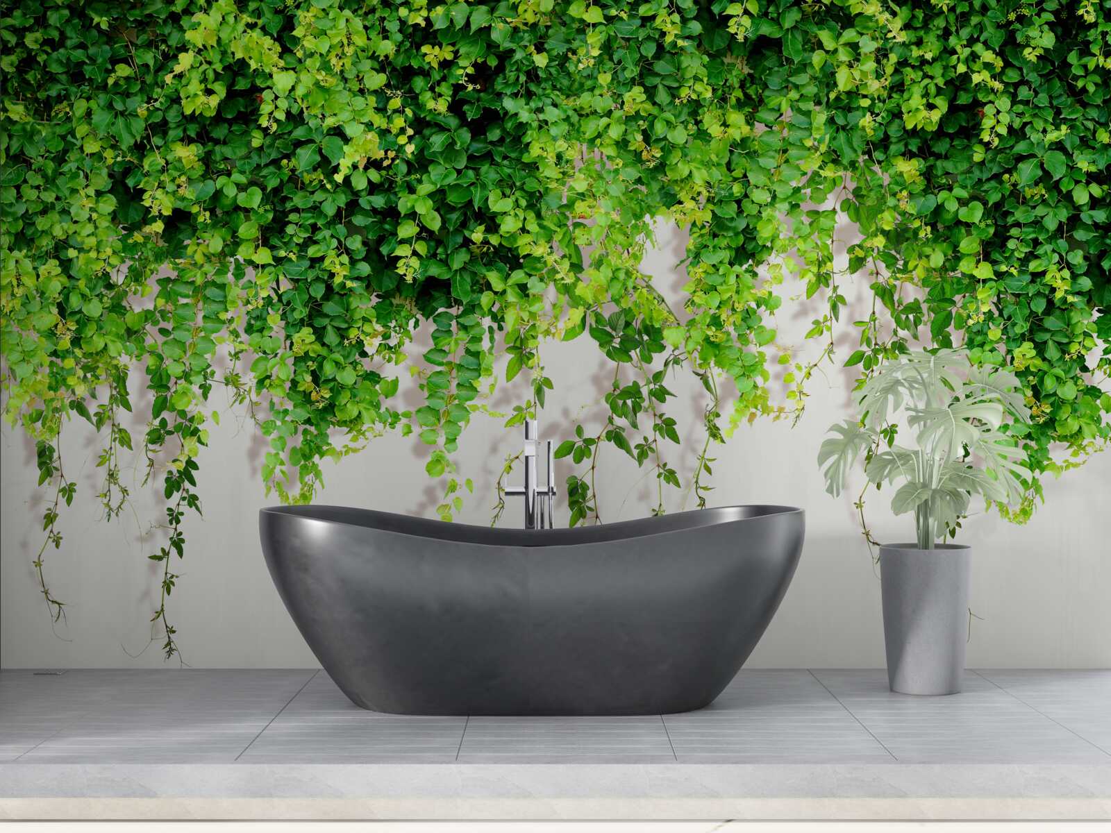 Fototapeta wiszące rośliny są jasnozielone