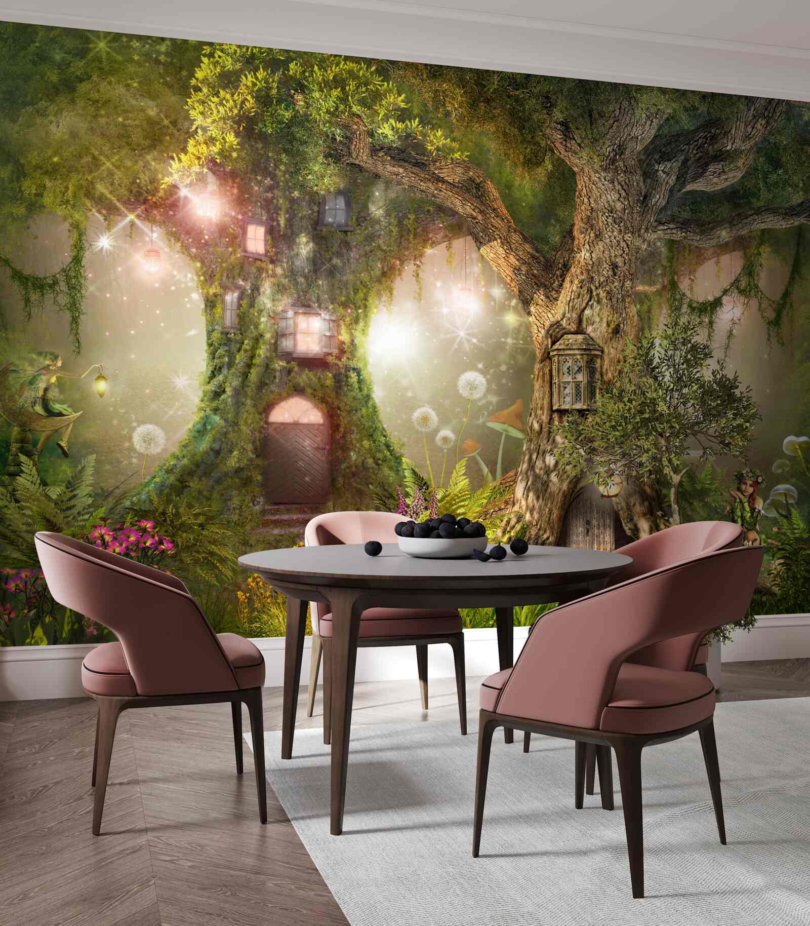 Fototapeta mityczni mieszkańcy zielonych zarośli