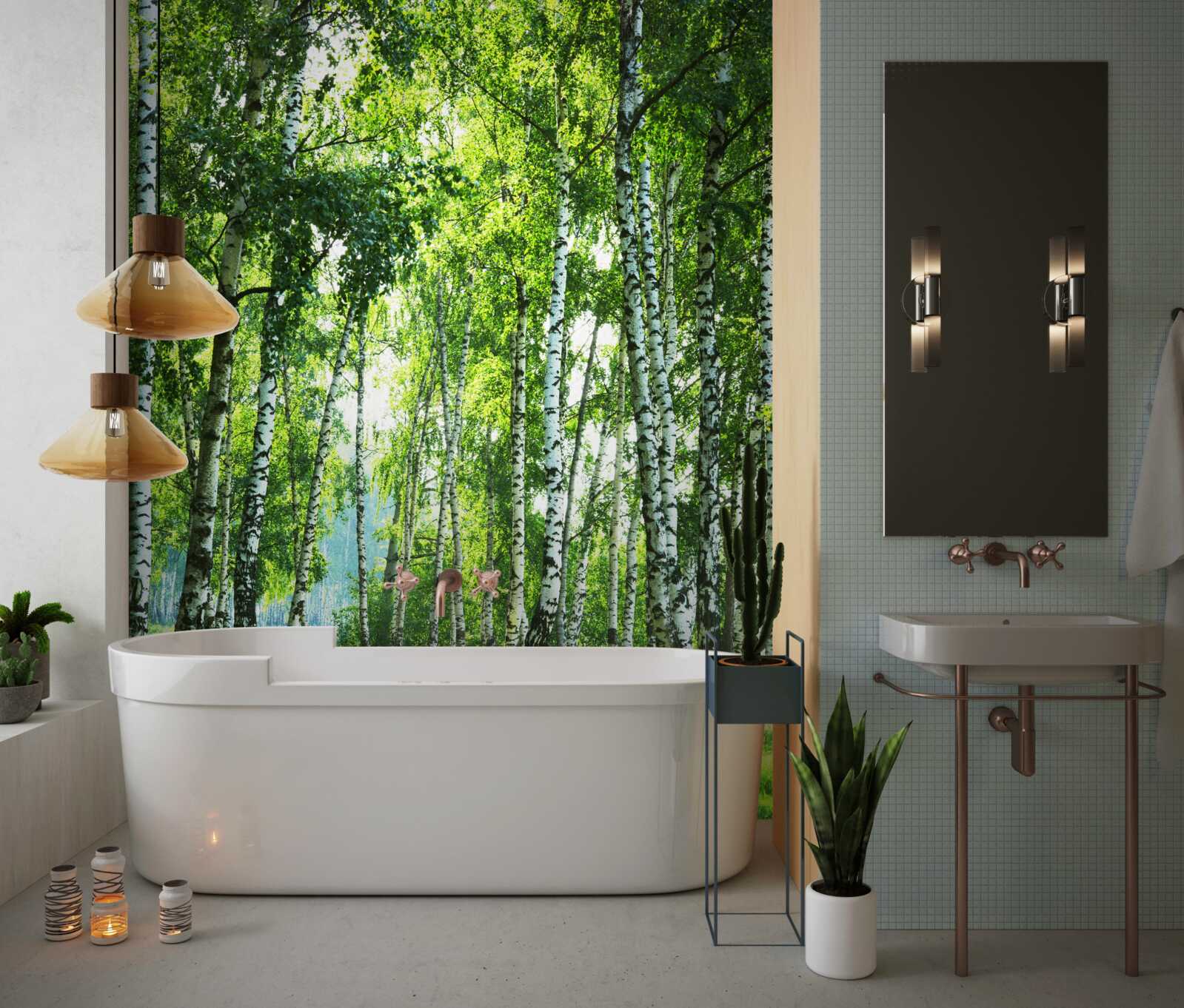 Fototapeta letnia tropikalna wycieczka brzozowa