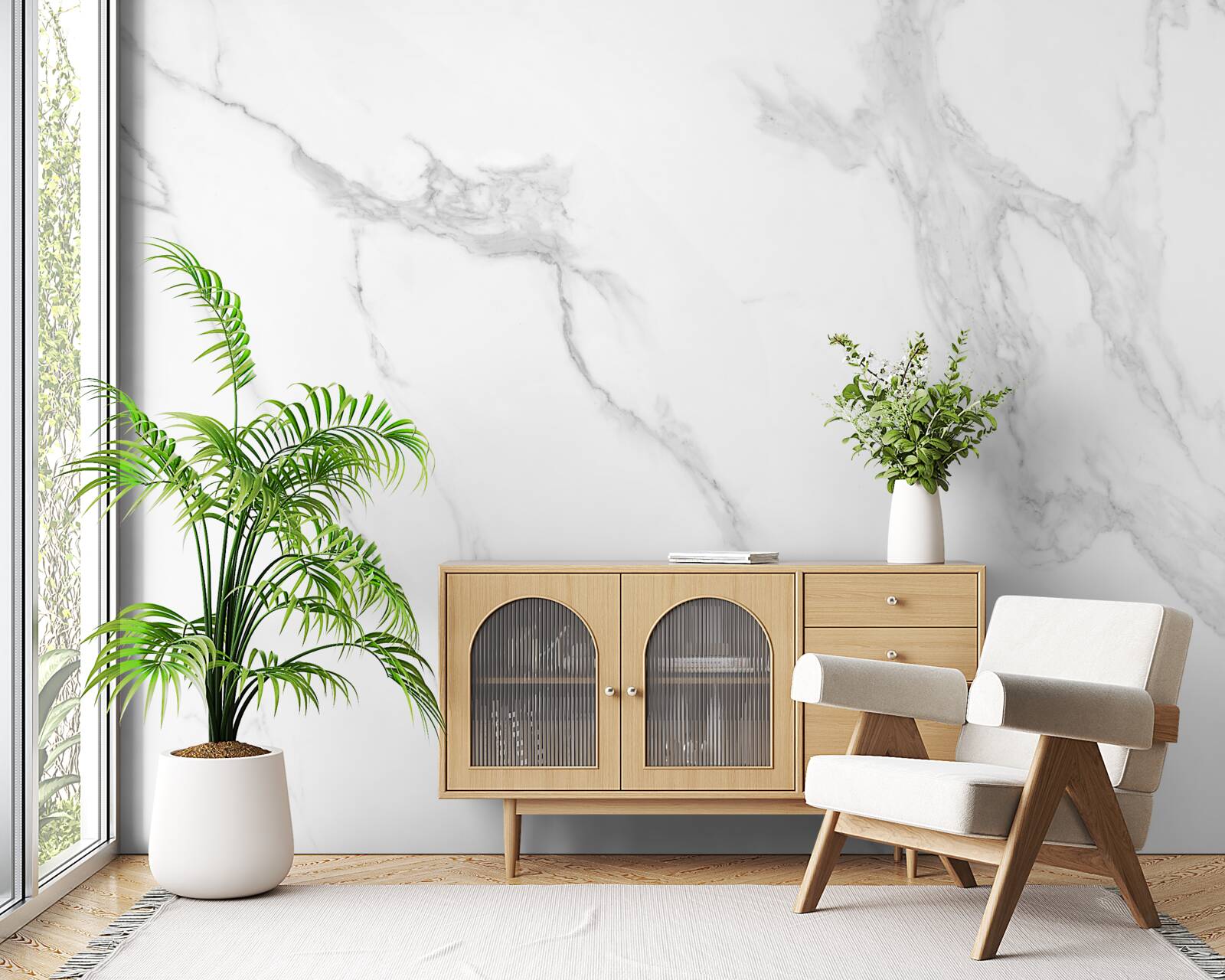 Fototapeta białe tło z szarym dymem unoszącym się w powietrzu