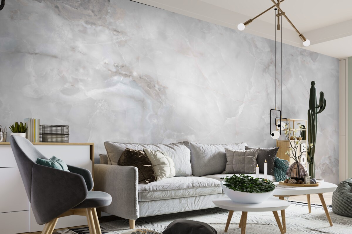 Fototapeta gęste chmury przeniknięte przez promienie słoneczne