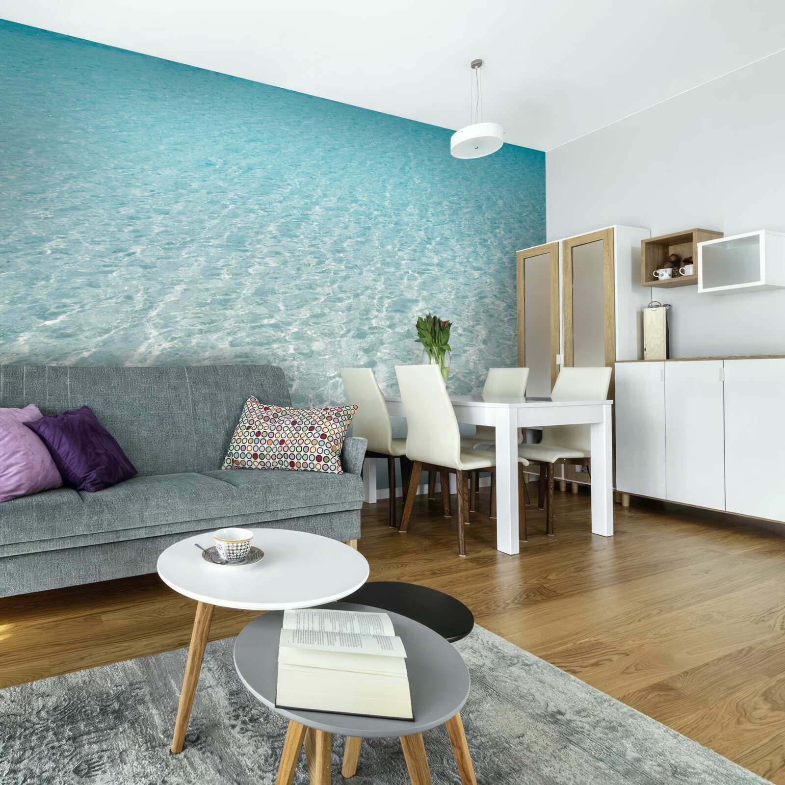 Fototapeta plaża z nieskazitelnym białym piaskiem