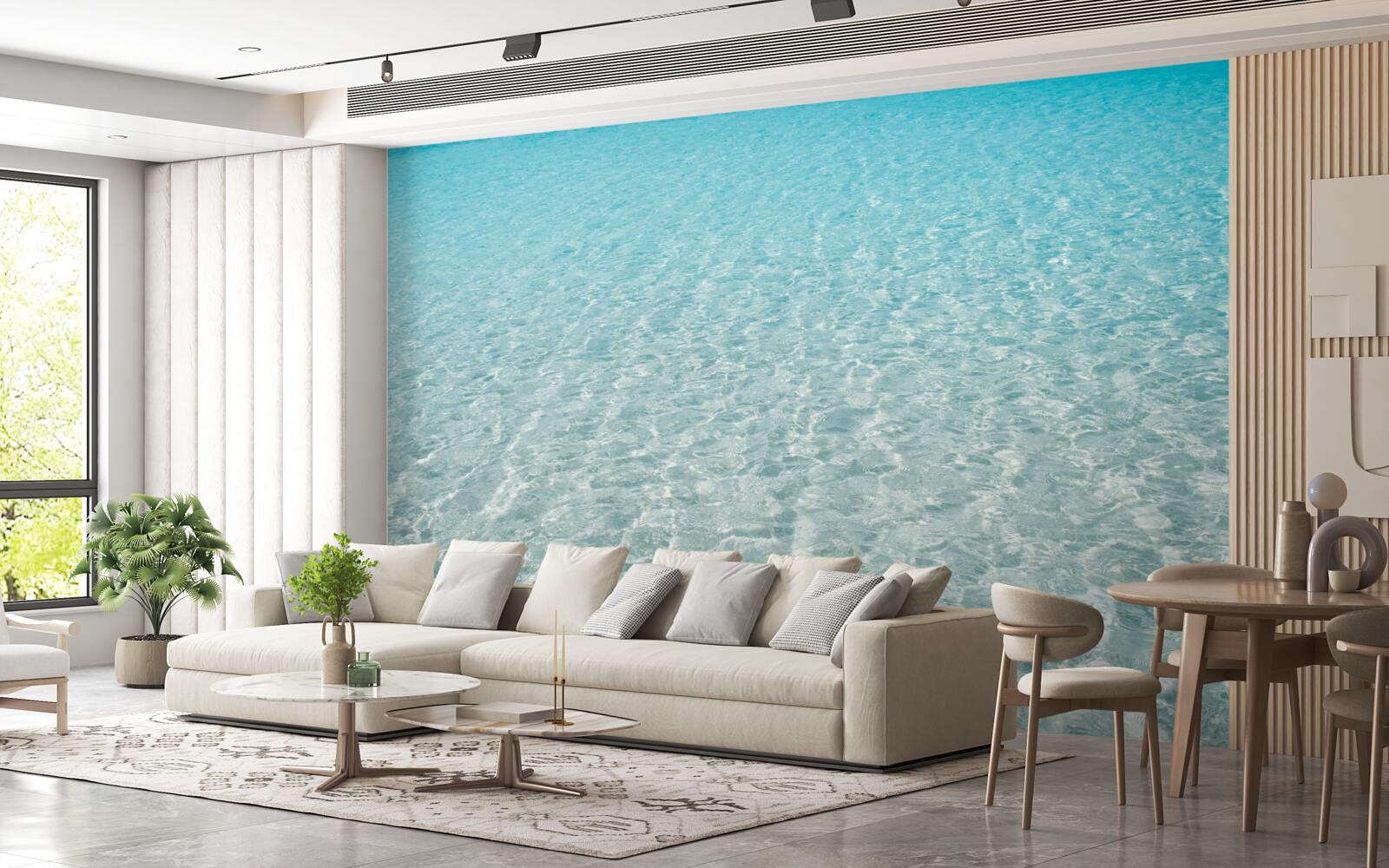 Fototapeta plaża z nieskazitelnym białym piaskiem