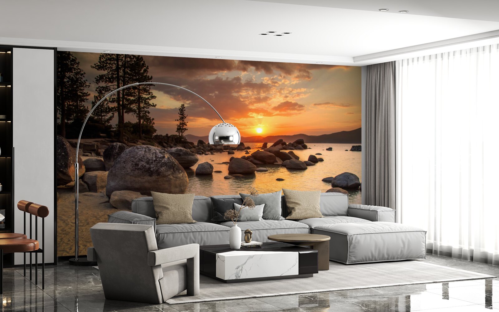 Fototapeta skalisty brzeg