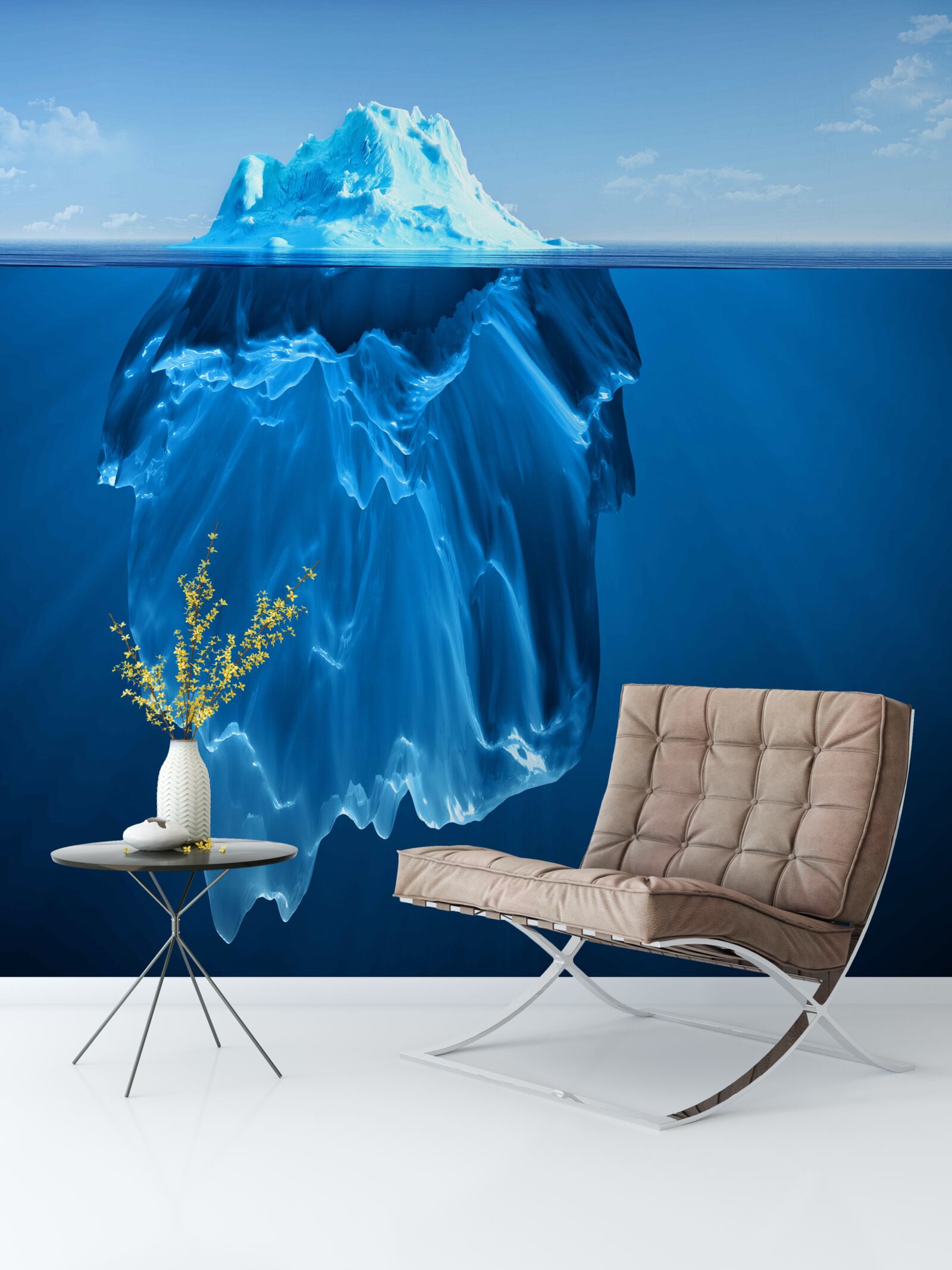 Fototapeta ogromna bryła lodu