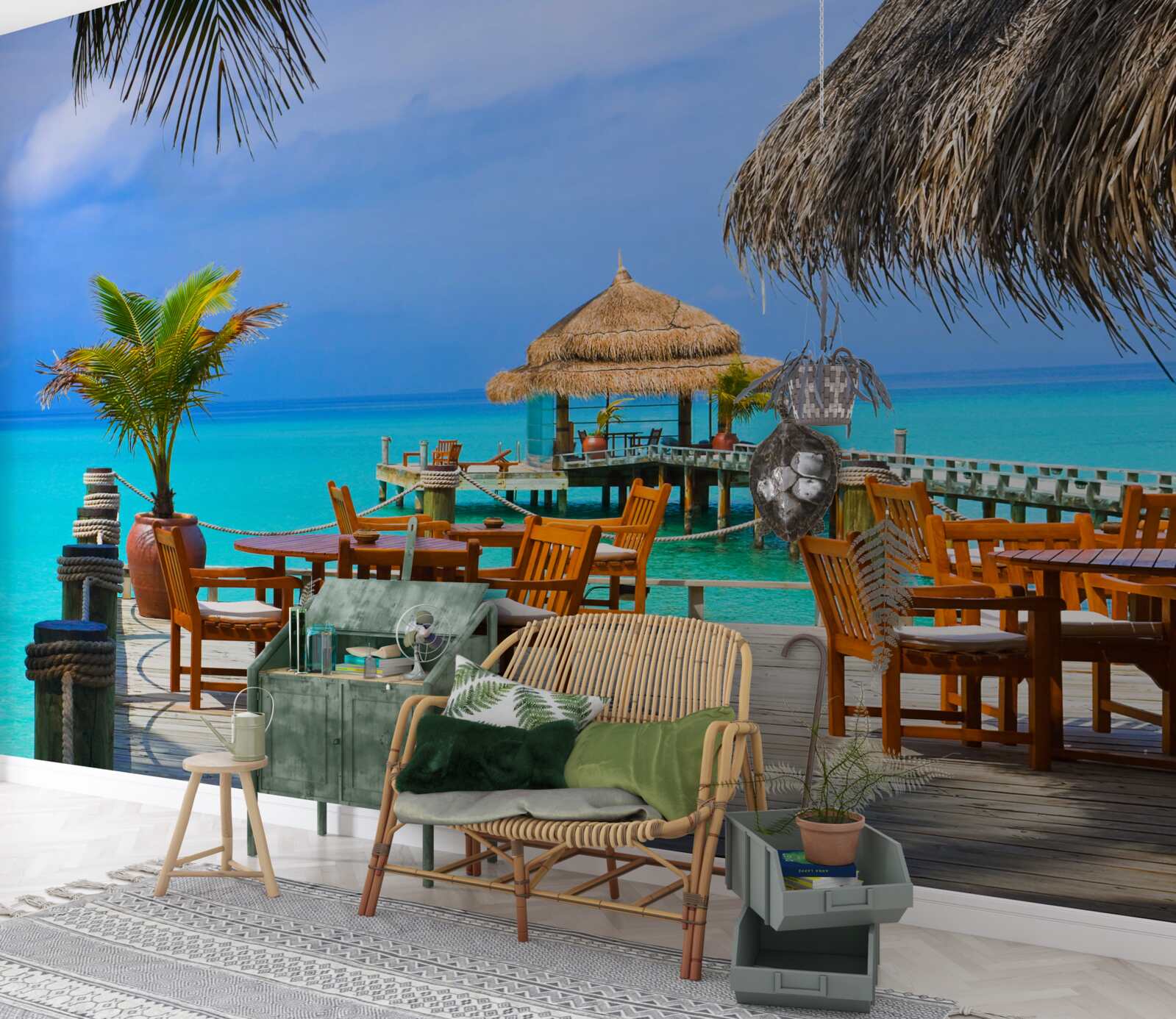 Fototapeta restauracja wodna