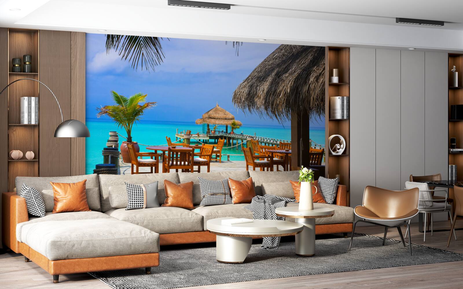 Fototapeta restauracja wodna