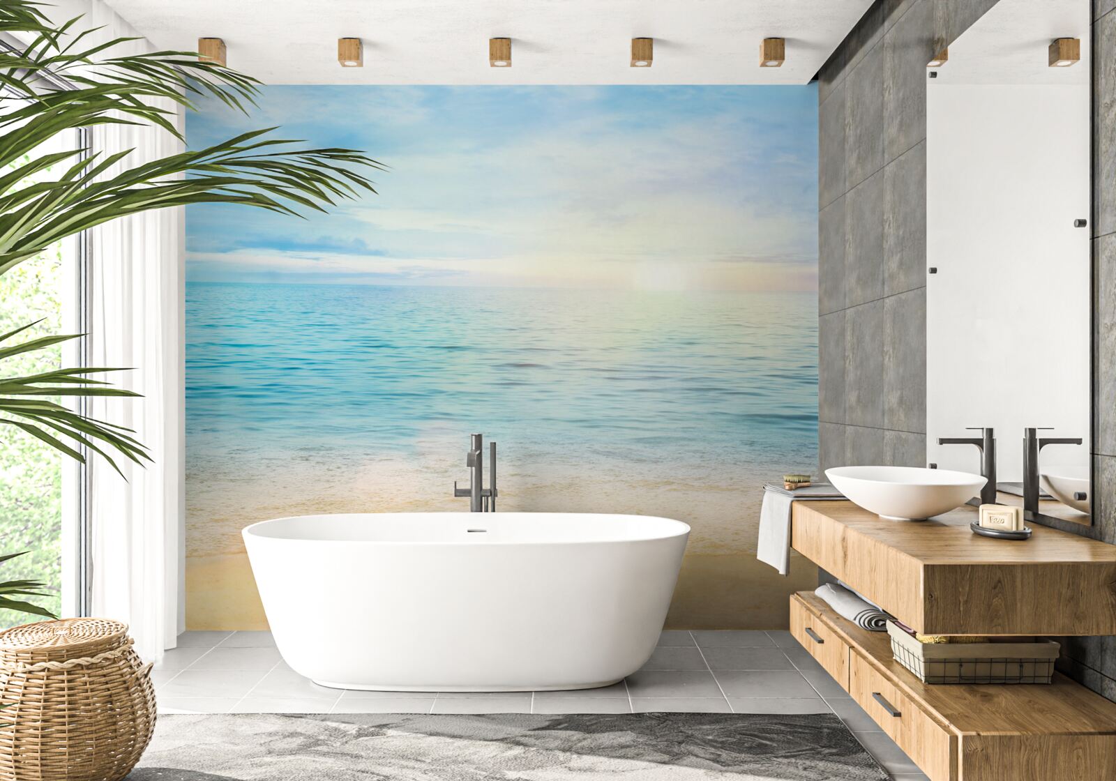 Fototapeta spokój na morzu