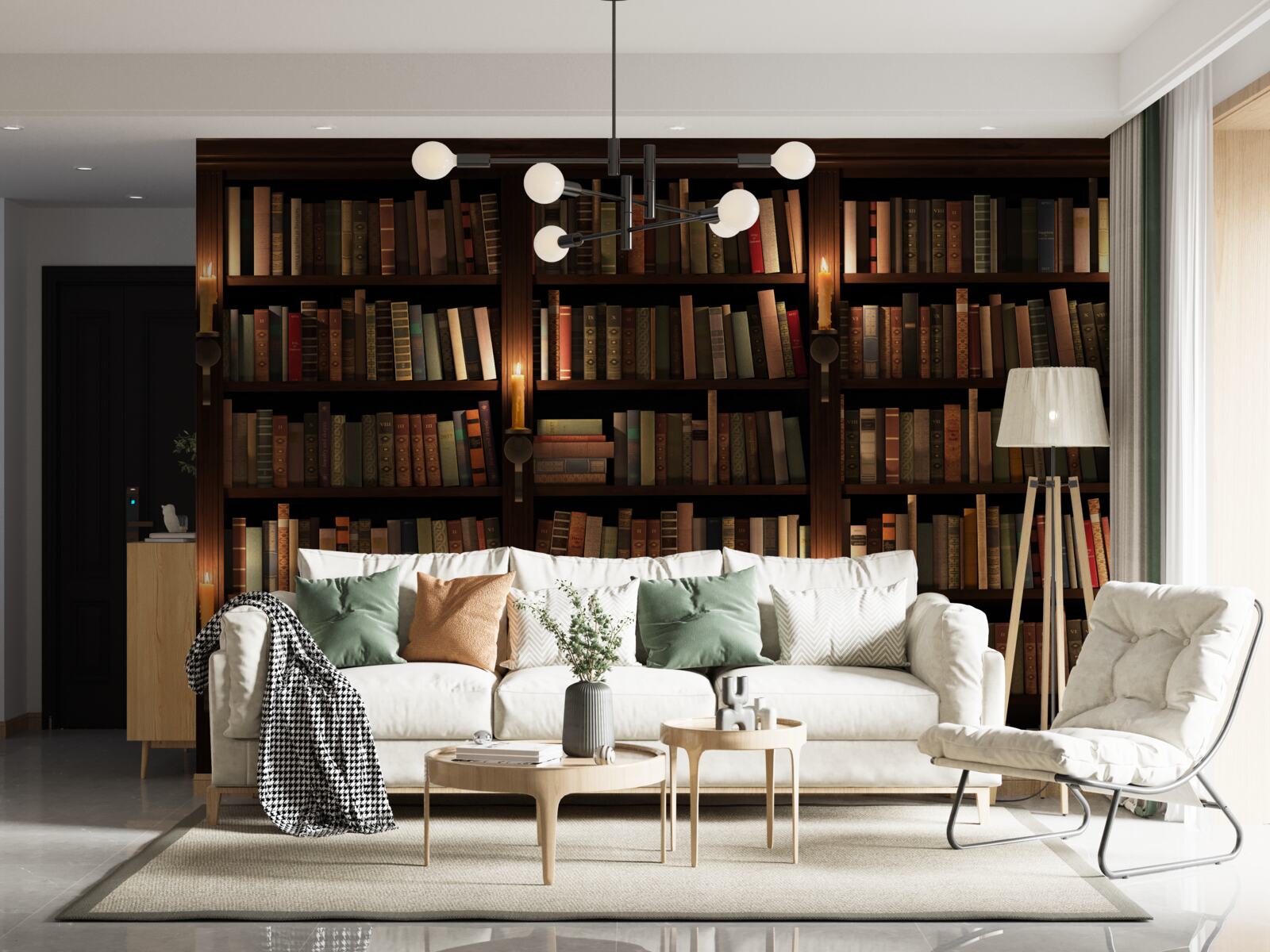 Fototapeta bogata zabytkowa biblioteka