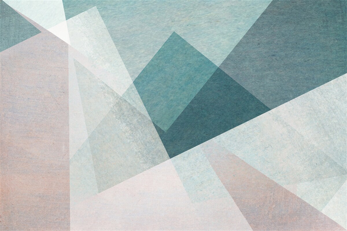 Fototapeta szczyty w odcieniach błękitu i różu