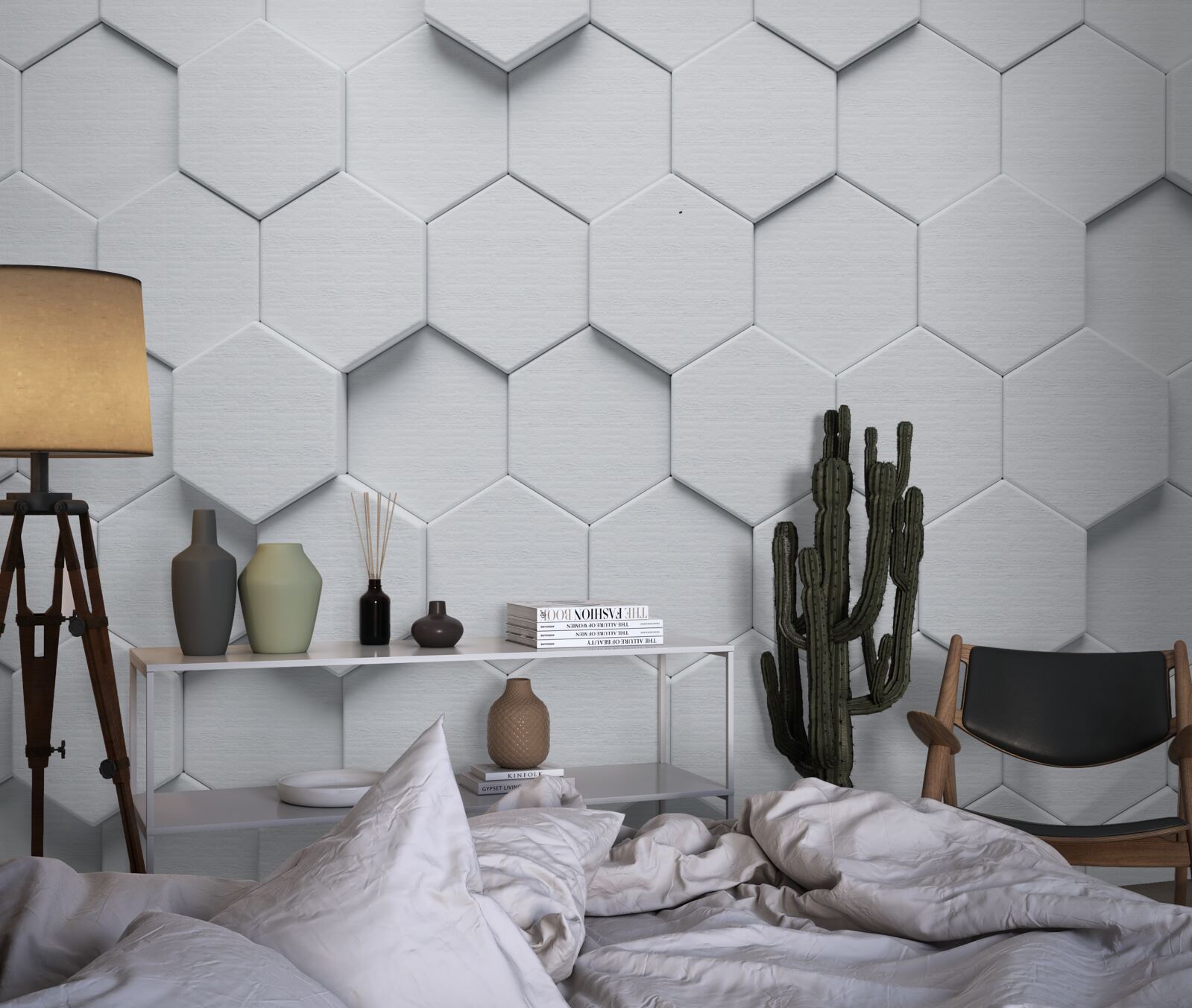 Fototapeta duże srebrzyste przedmioty