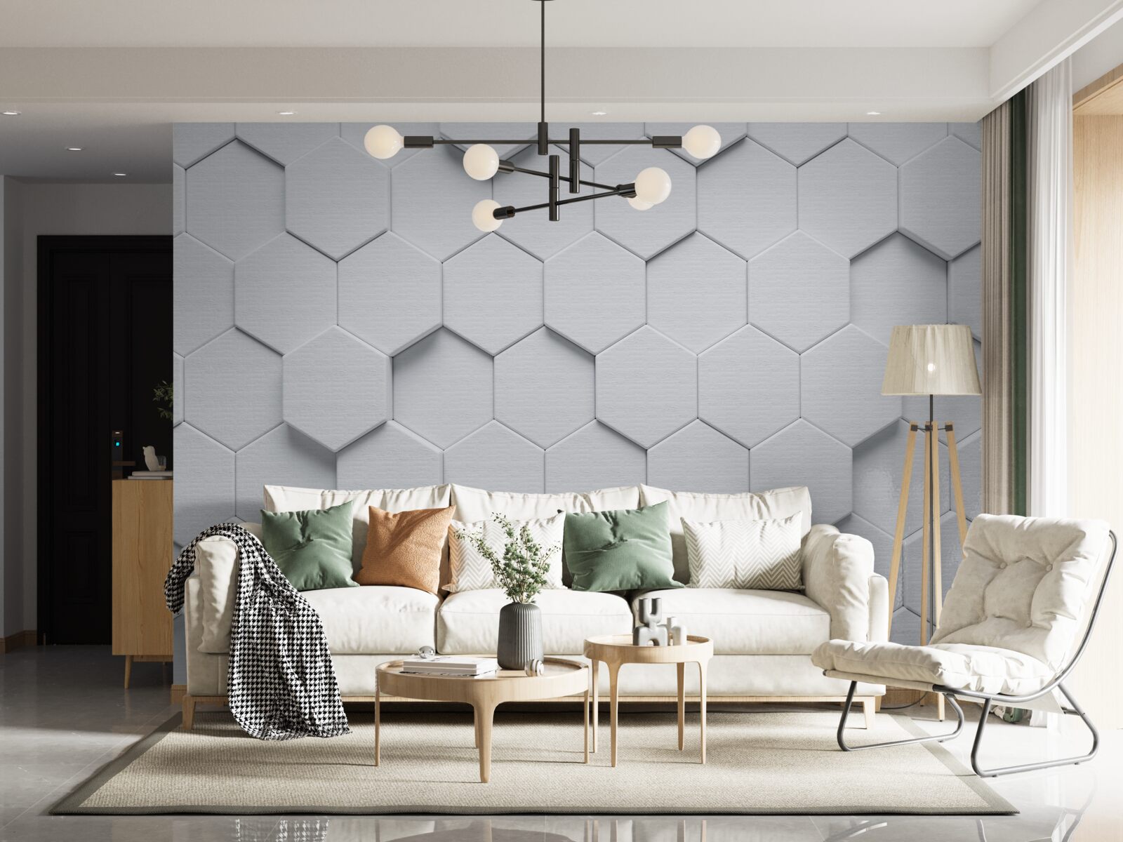 Fototapeta duże srebrzyste przedmioty