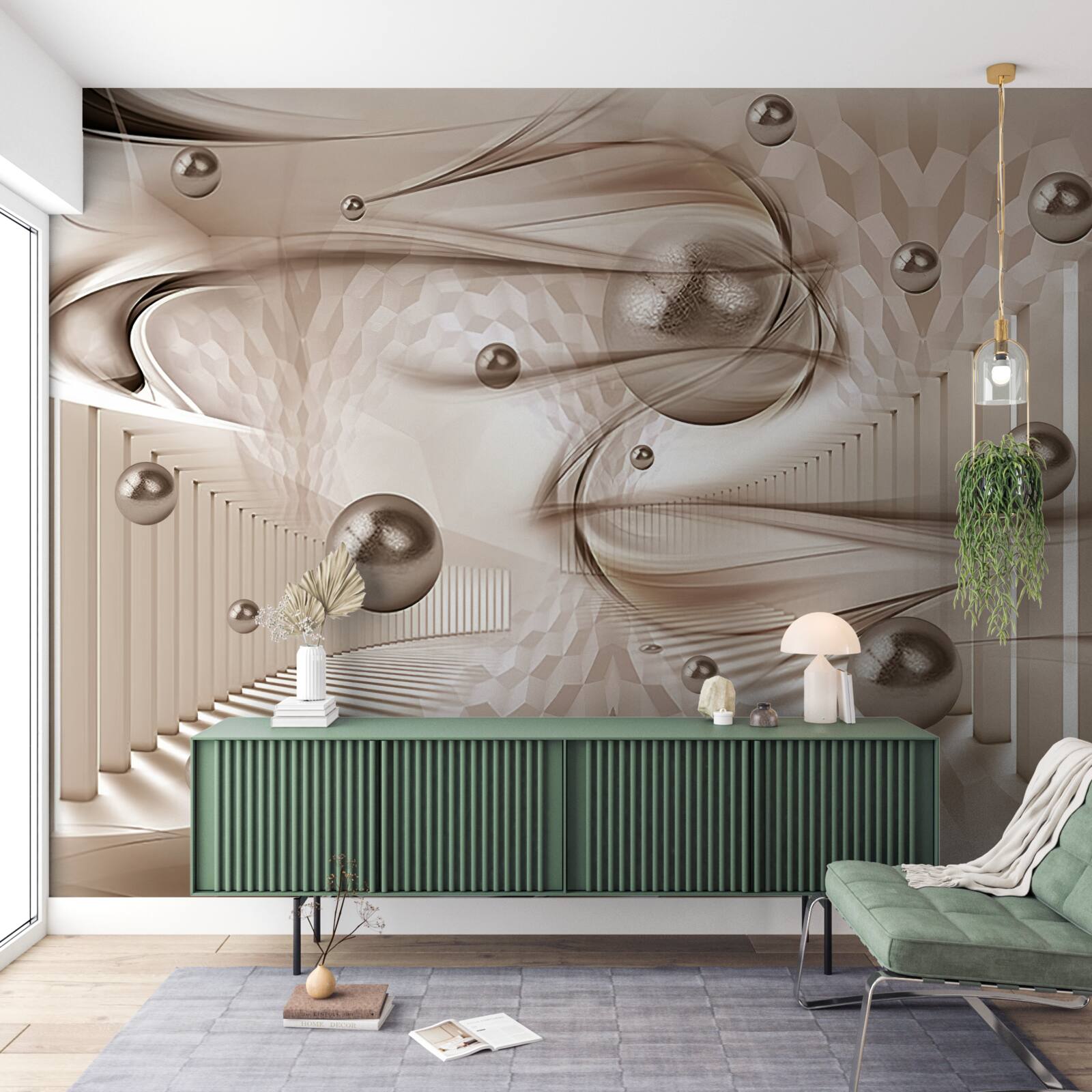 Fototapeta streszczenie różowy jedwab z perłami