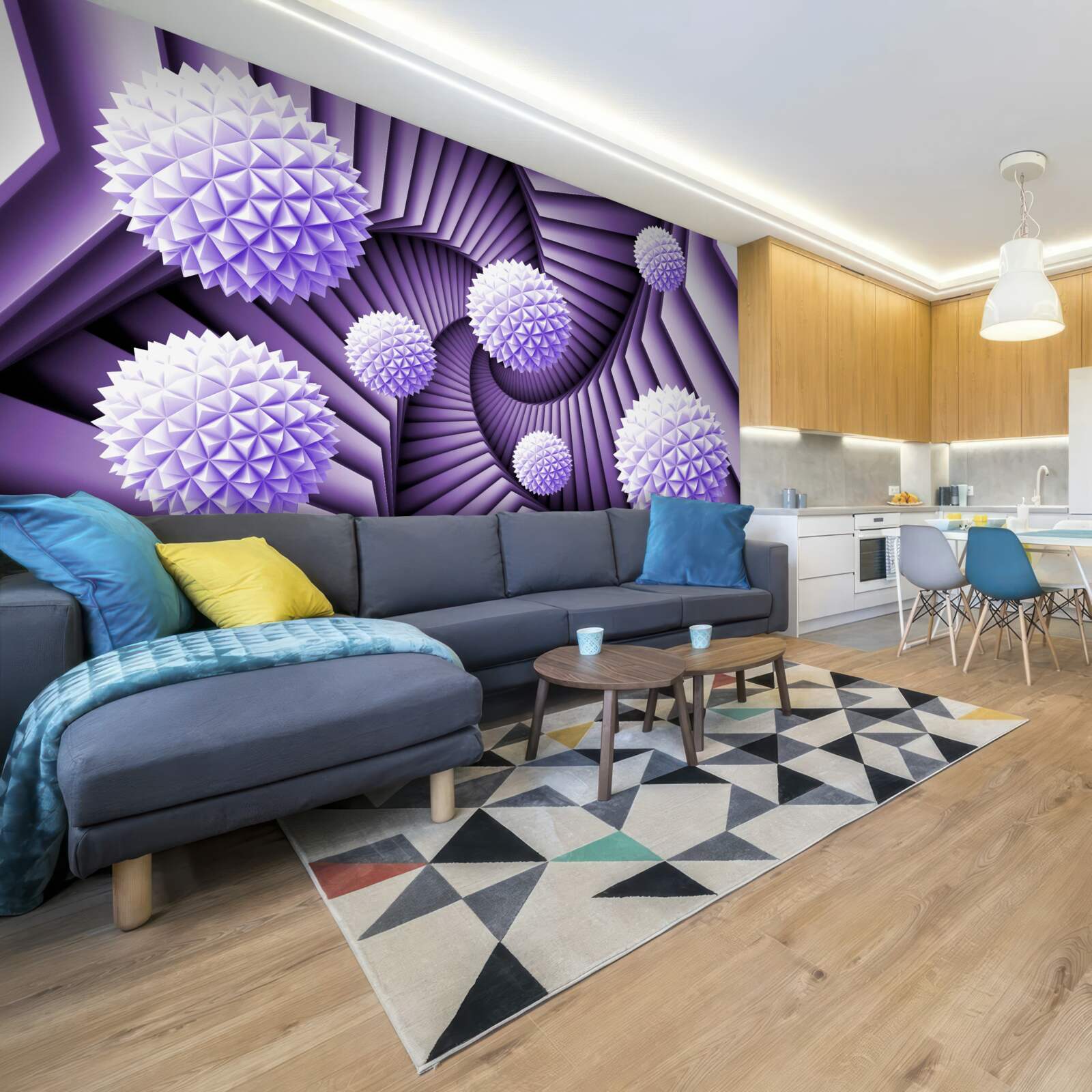 Fototapeta drabina i kula w abstrakcji