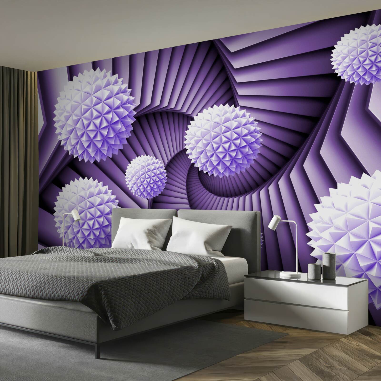 Fototapeta drabina i kula w abstrakcji