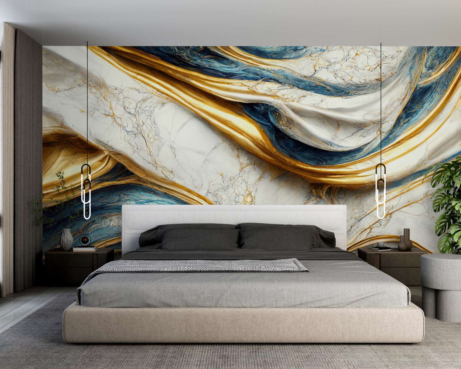 Fototapeta cztery opcje odcienia marmuru