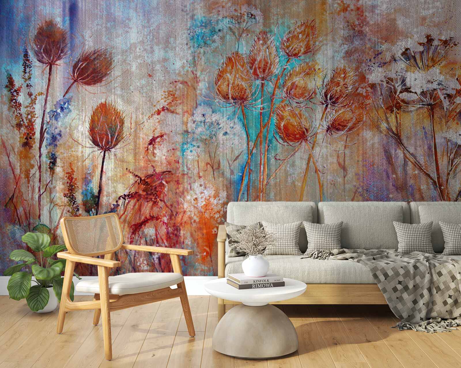 Fototapeta różnorodność kolorów kwitnienia